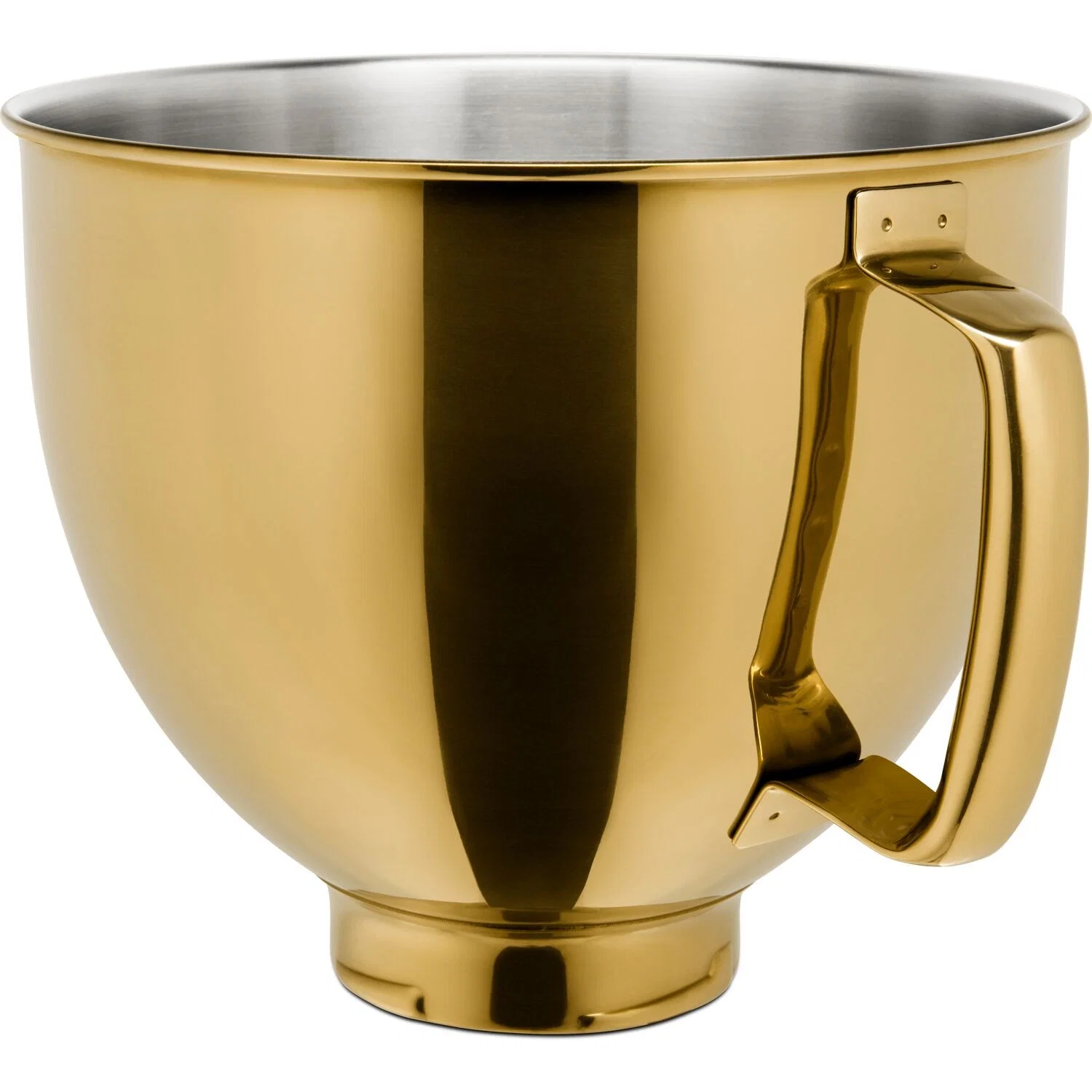 KitchenAid 5-Quart Bowl Colorfast Stainless Steel in Radiant Gold (KSM5SSBRG) - Image 3