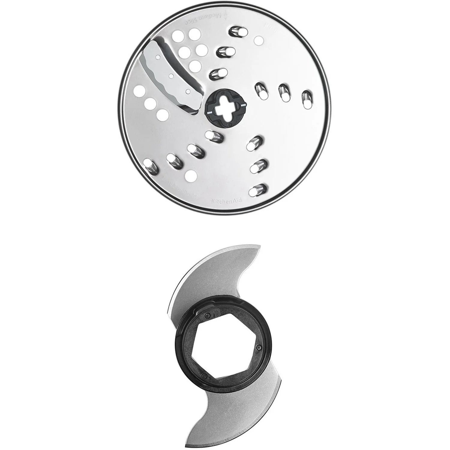 KitchenAid 7-Cup Food Processor with Slice-Shred Blade in White (KFP0718WH) - Image 7