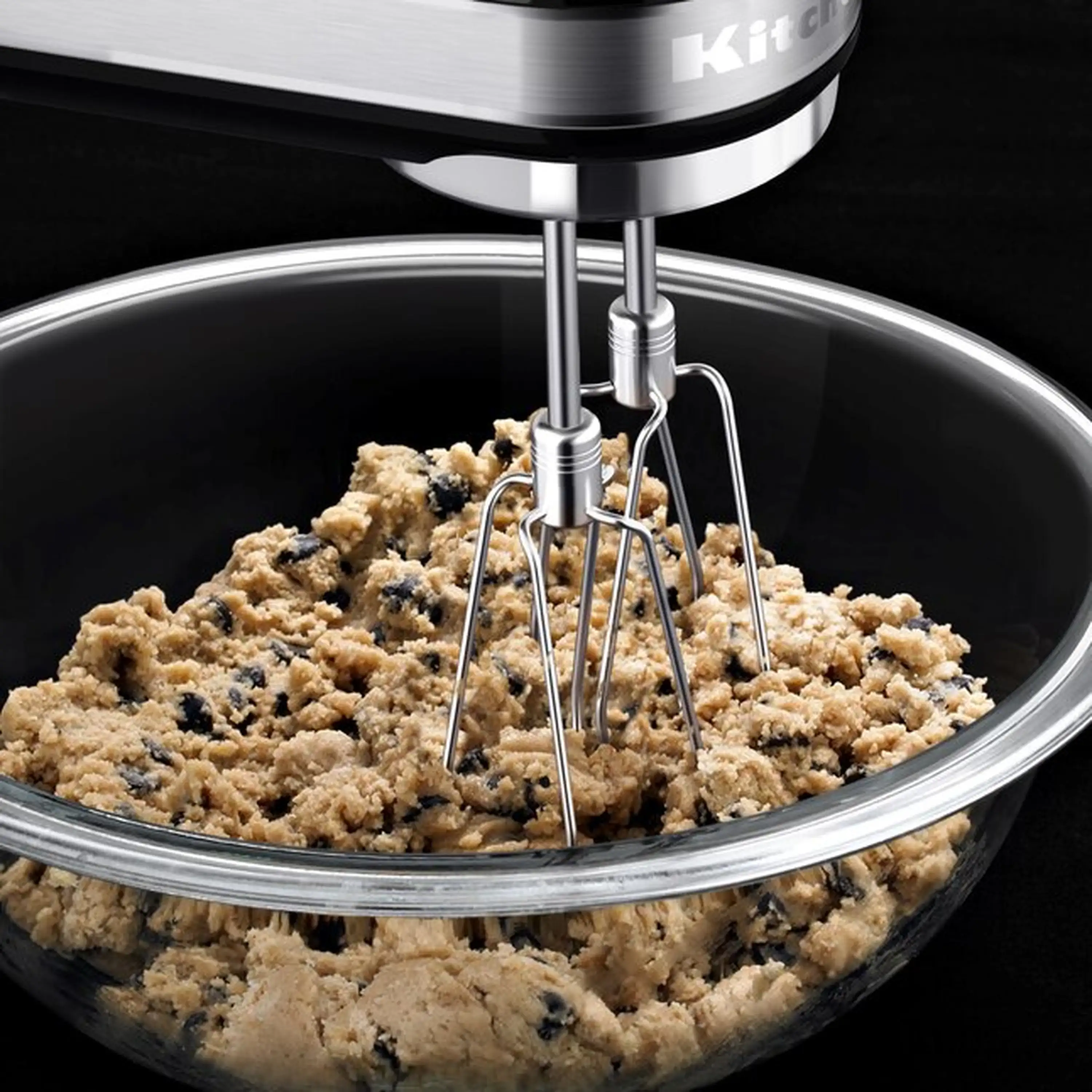 KitchenAid 7-Speed Hand Mixer in Ony Black (KHM7210OB) - Image 2