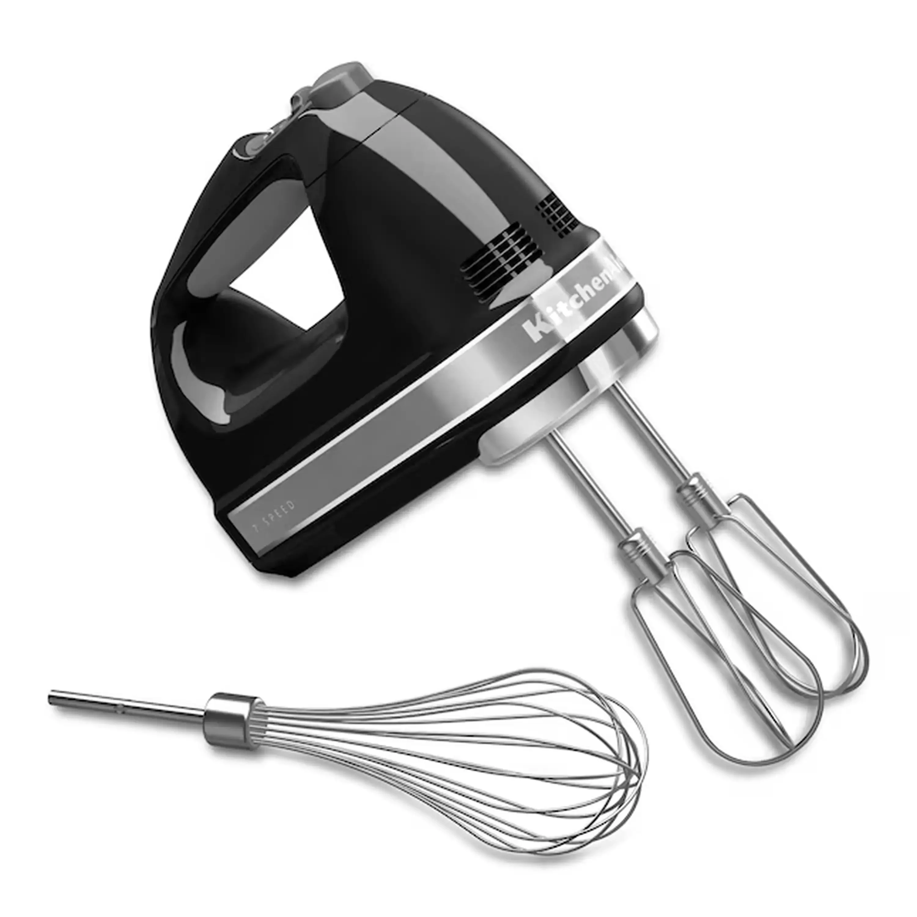 KitchenAid 7-Speed Hand Mixer in Ony Black (KHM7210OB) - Image 3