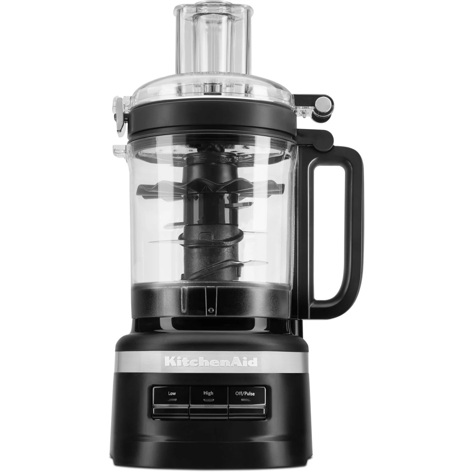 KitchenAid 9-Cup Food Processor with Slice-Shred Blade & Multipurpose Blade in Black Matte (KFP0921BM) - Image 3