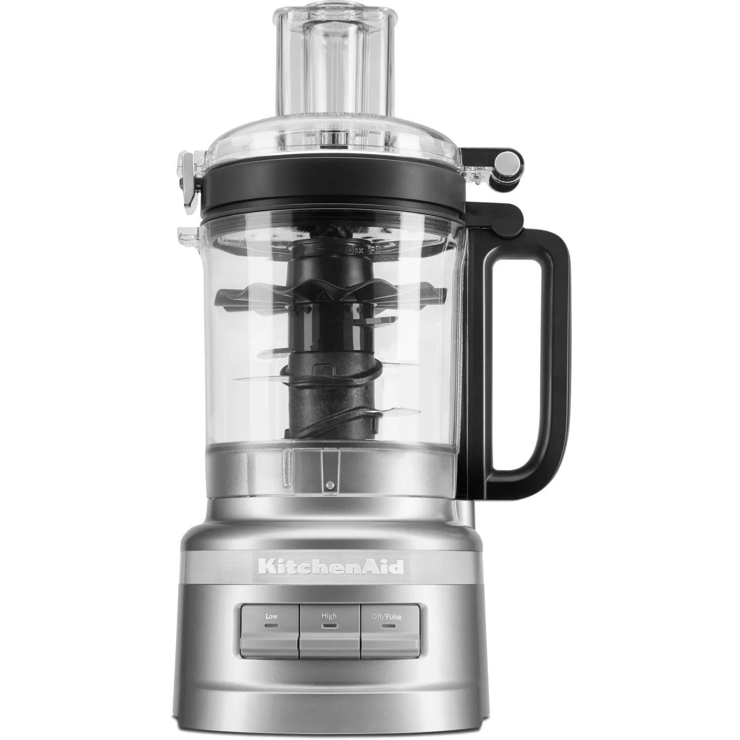 KitchenAid 7-Cup Food Processor with Slice-Shred Blade & Multipurpose Blade in Contour Silver (KFP0921CU) - Image 7