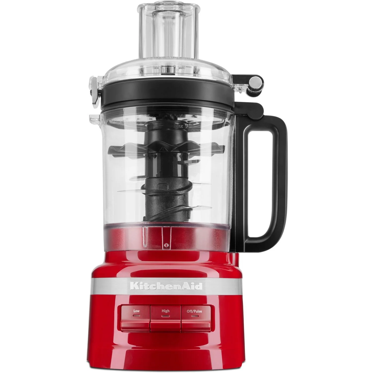 KitchenAid 9-Cup Food Processor with Slice-Shred Blade & Multipurpose Blade in Empire Red (KFP0921ER) - Image 4