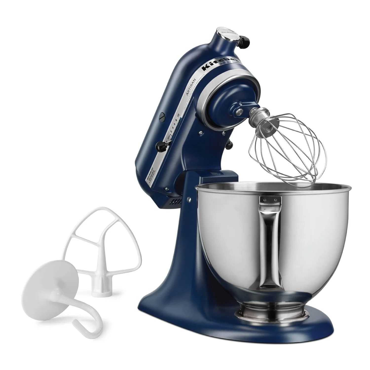 KitchenAid Artisan 5 Quart Tilt-Head Stand Mixer in Ink Blue (KSM150PSIB) - Image 6