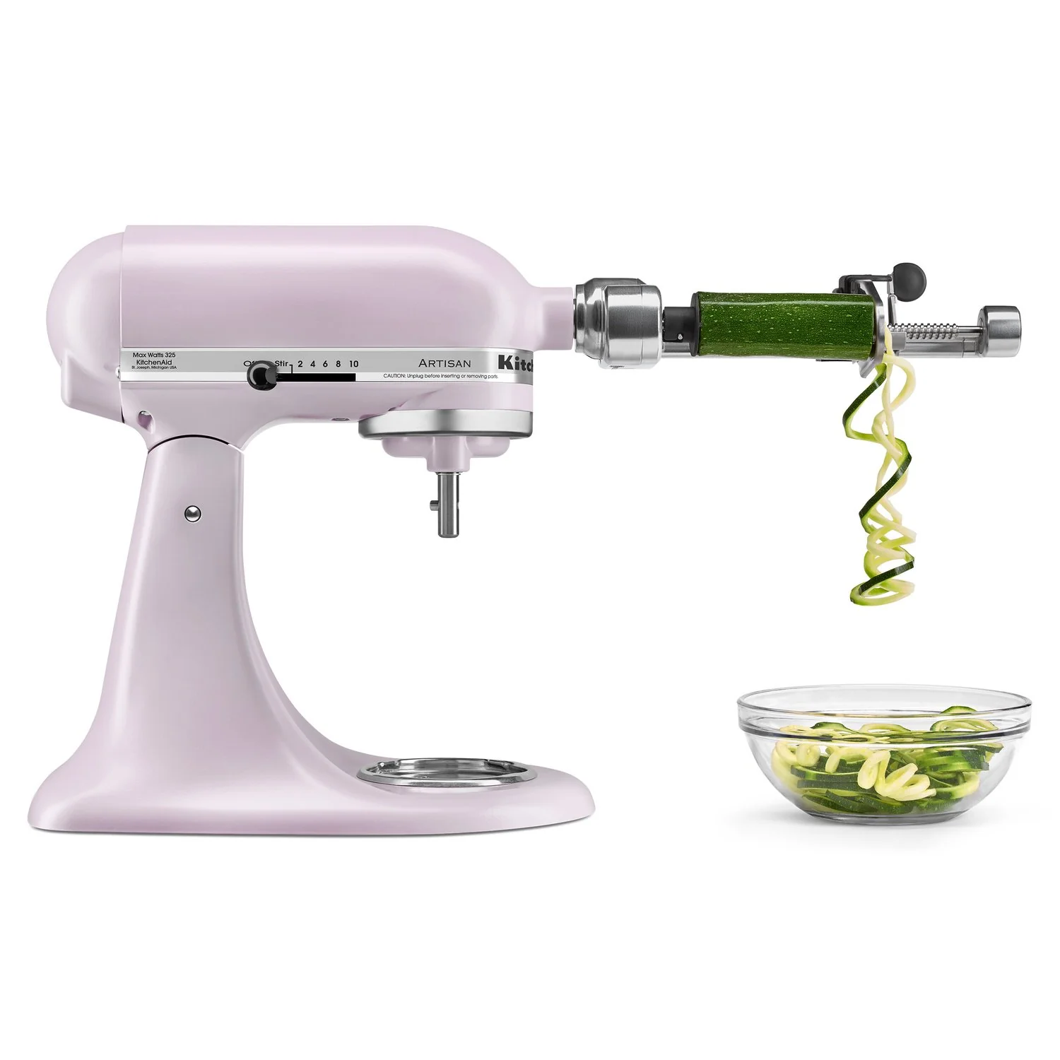 KitchenAid Artisan Series 5 Quart Tilt-Head Stand Mixer in Wildflower (KSM150PSWF) - Image 4