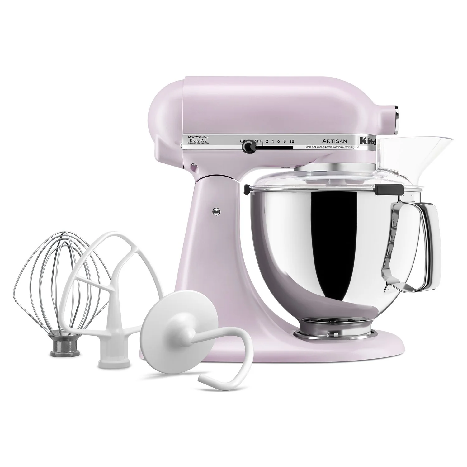 KitchenAid Artisan Series 5 Quart Tilt-Head Stand Mixer in Wildflower (KSM150PSWF) - Image 6