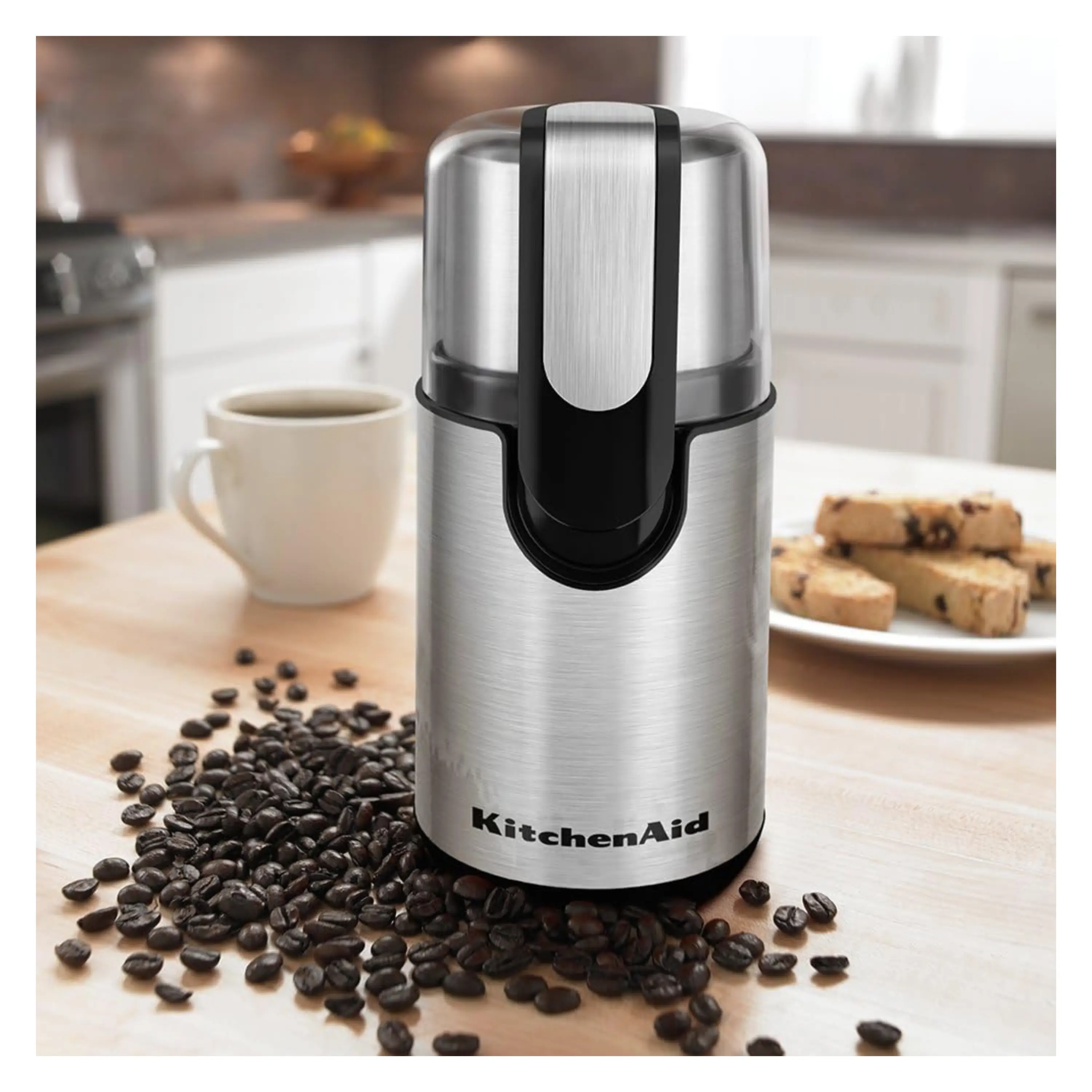 KitchenAid Blade Coffee Grinder in Onyx Black (BCG111OB) - Image 3