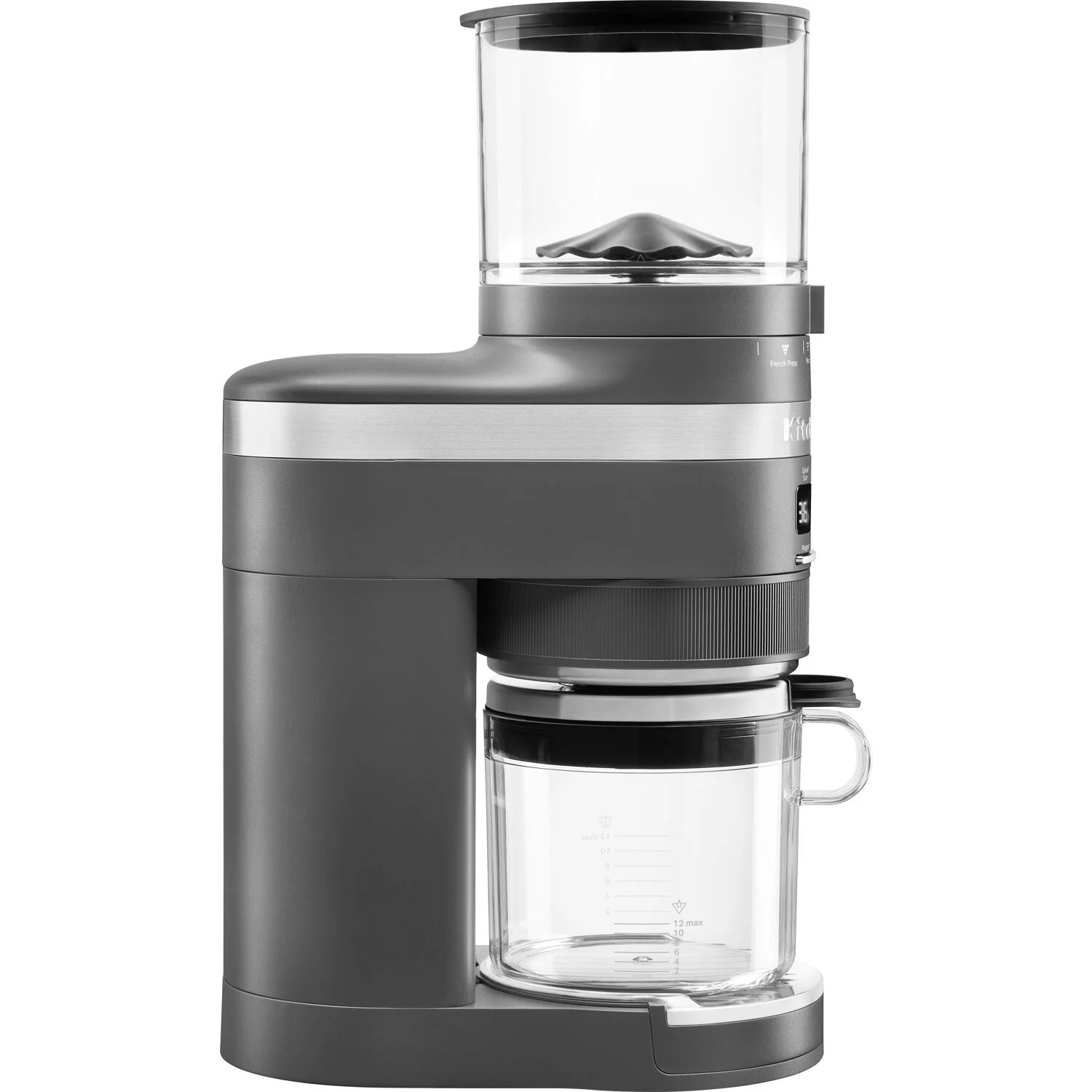 KitchenAid Burr Coffee Grinder in Charcoal Grey (KCG8433DG) - Image 6