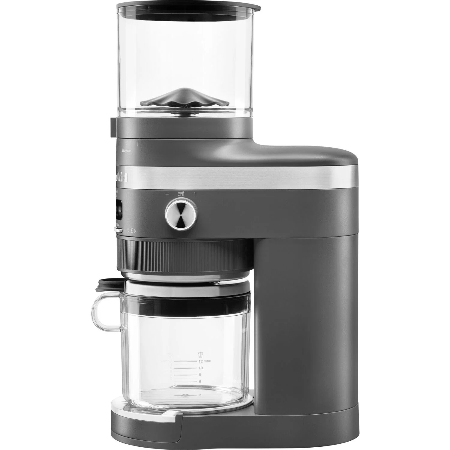 KitchenAid Burr Coffee Grinder in Charcoal Grey (KCG8433DG) - Image 7
