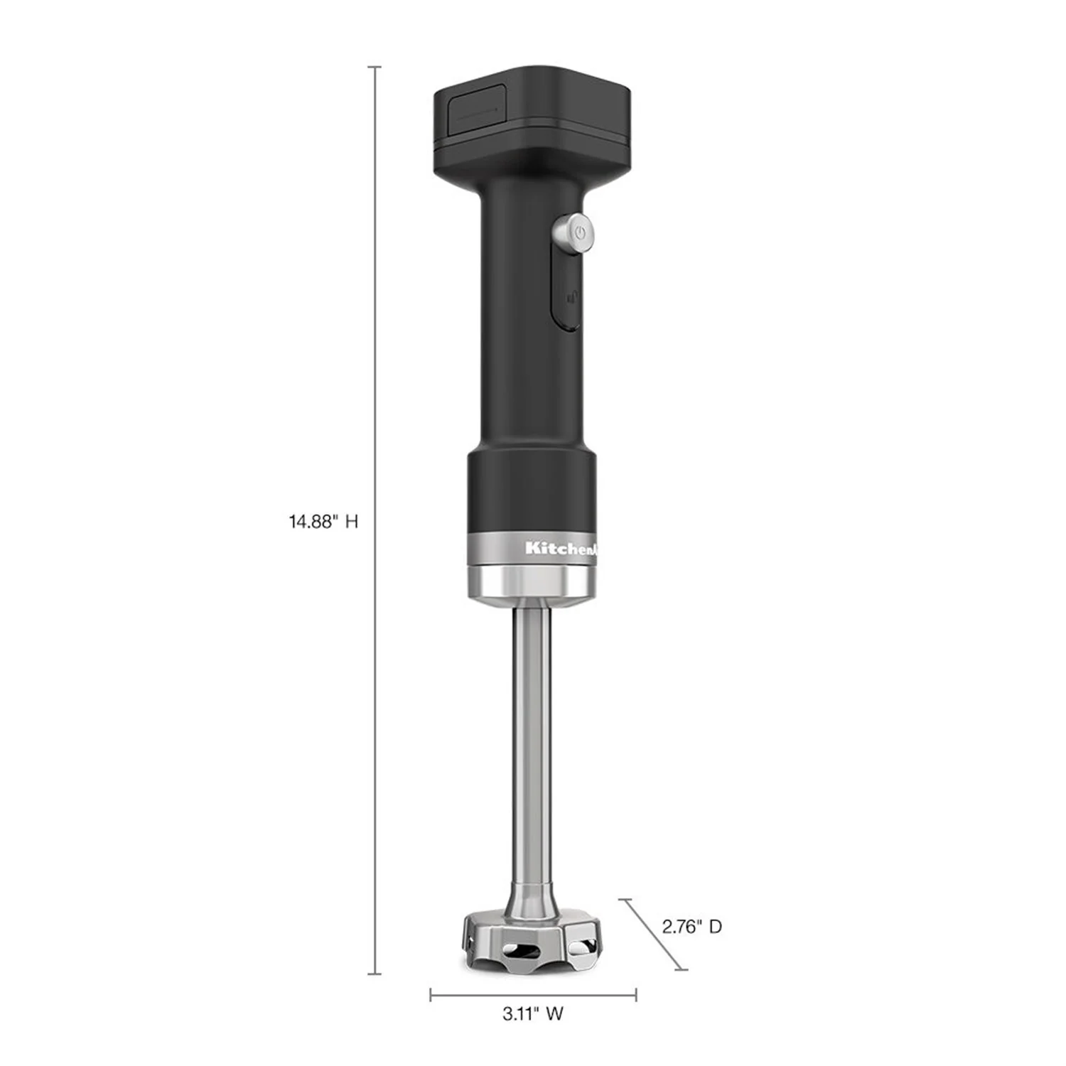 KitchenAid Go Cordless 12V Hand Blender with Battery Included (KHBRV71BM) - Image 7
