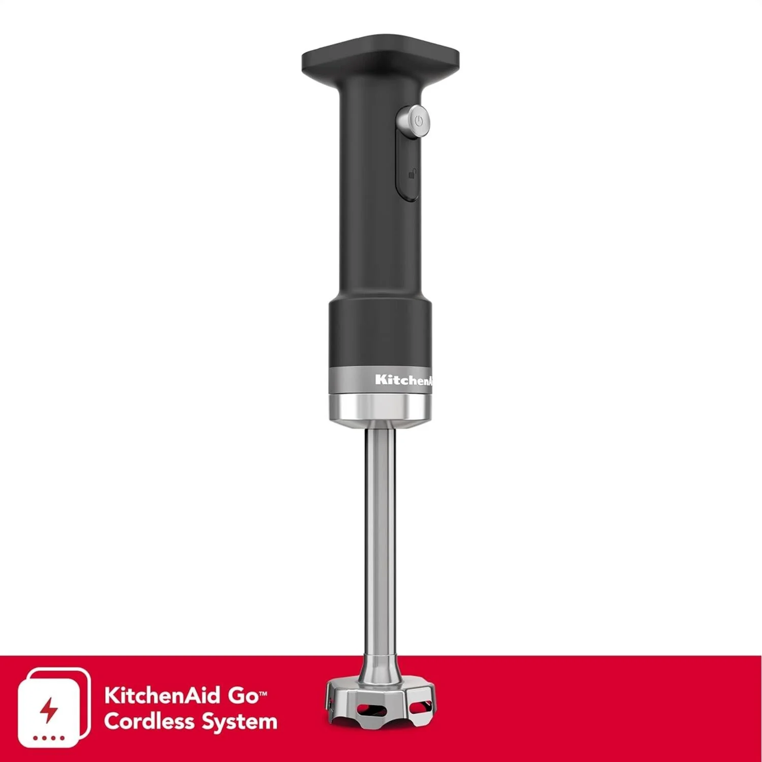 KitchenAid Go Cordless 12V Hand Blender in Black Matte (KHBRV00BM) - Image 8