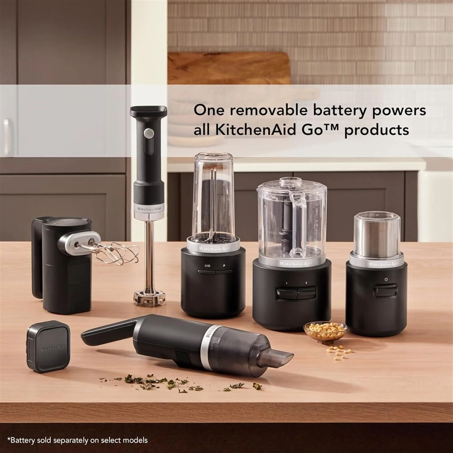 KitchenAid Cordless 12V Kitchen Vacuum in Black Matte (KKVR100BM) - Image 7