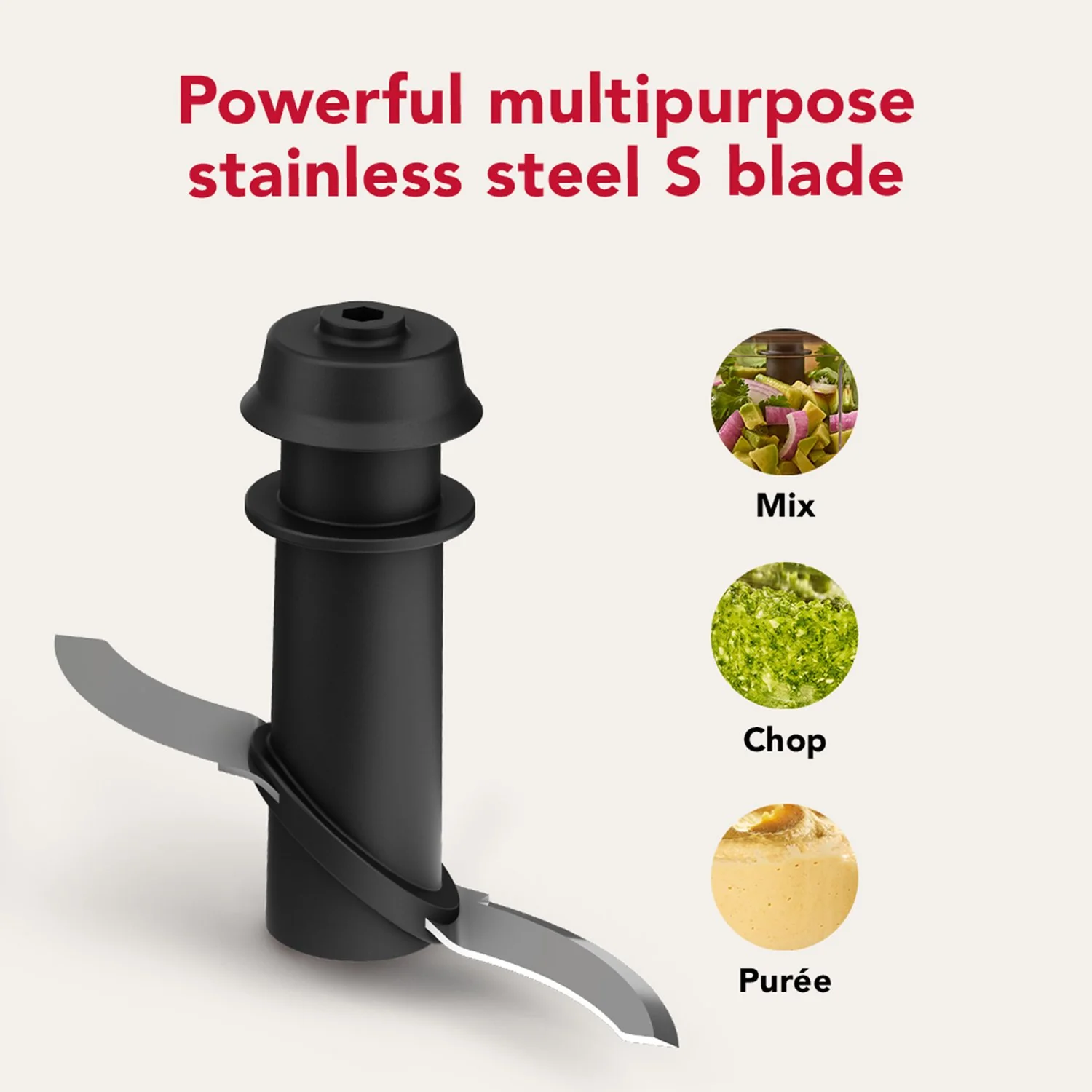 KitchenAid Cordless Go Top Down Chopper 3.5 Cup in Black Matte, Battery Sold Separately (KTCR350BM) - Image 9