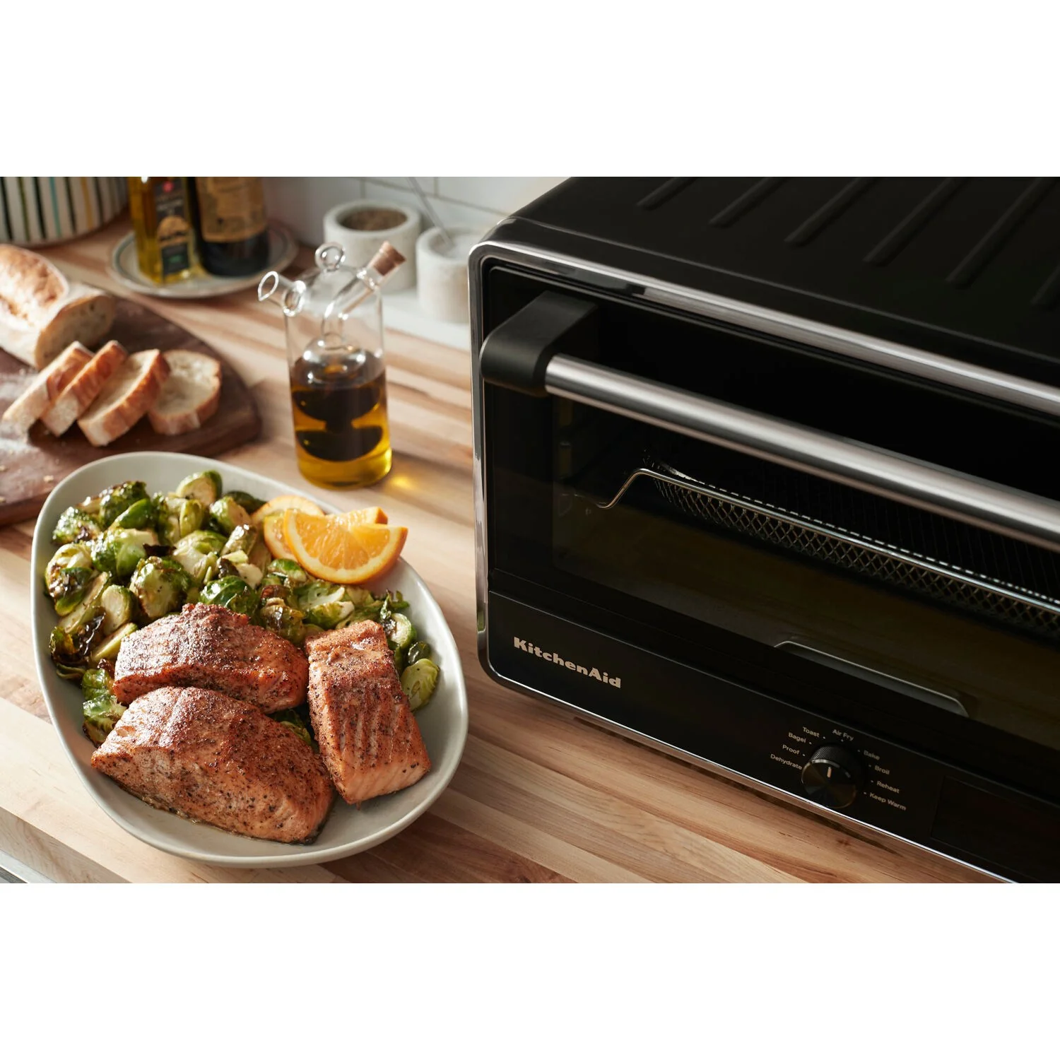 KitchenAid Digital Countertop Oven with Air Fry in Black Matte (KCO124BM) - Image 2