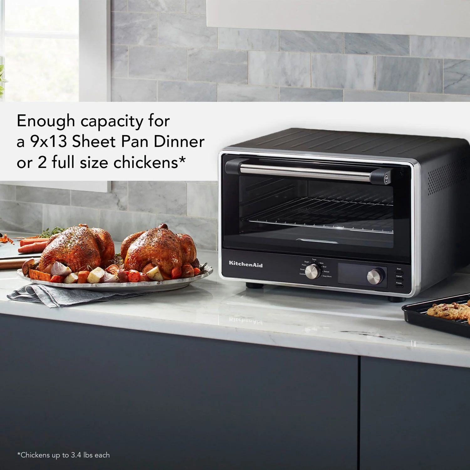 KitchenAid Digital Countertop Oven with Air Fry in Black Matte (KCO124BM) - Image 4