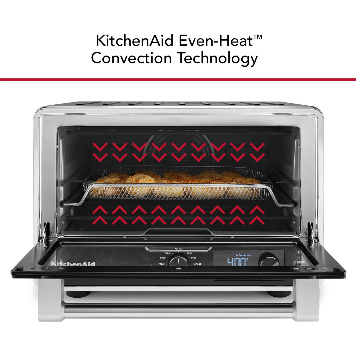 KitchenAid Digital Countertop Oven with Air Fry in Black Matte (KCO124BM) - Image 7