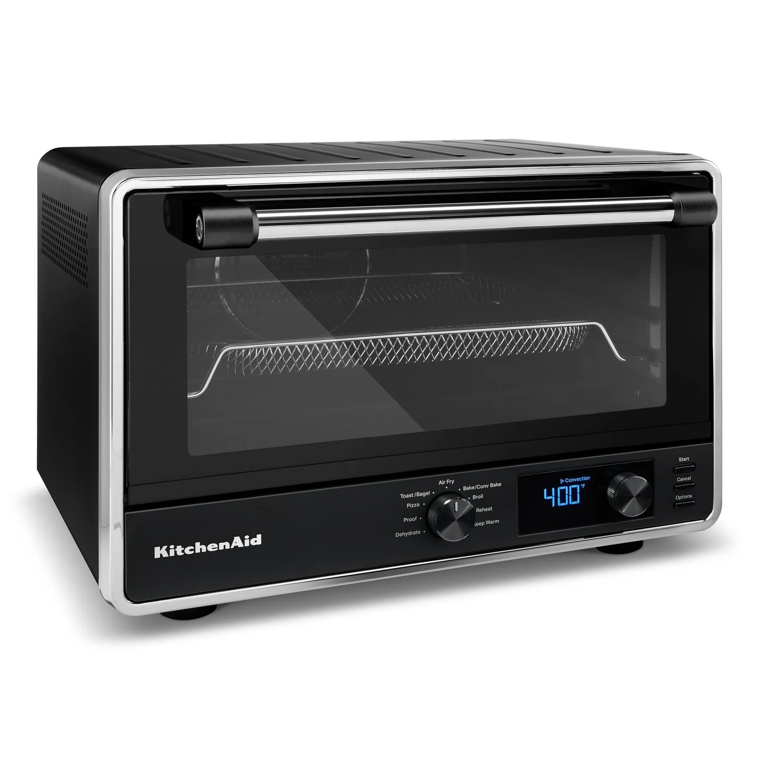 KitchenAid Digital Countertop Oven with Air Fry & Pizza Stone in Black Matte (KCO128BM) - Image 10
