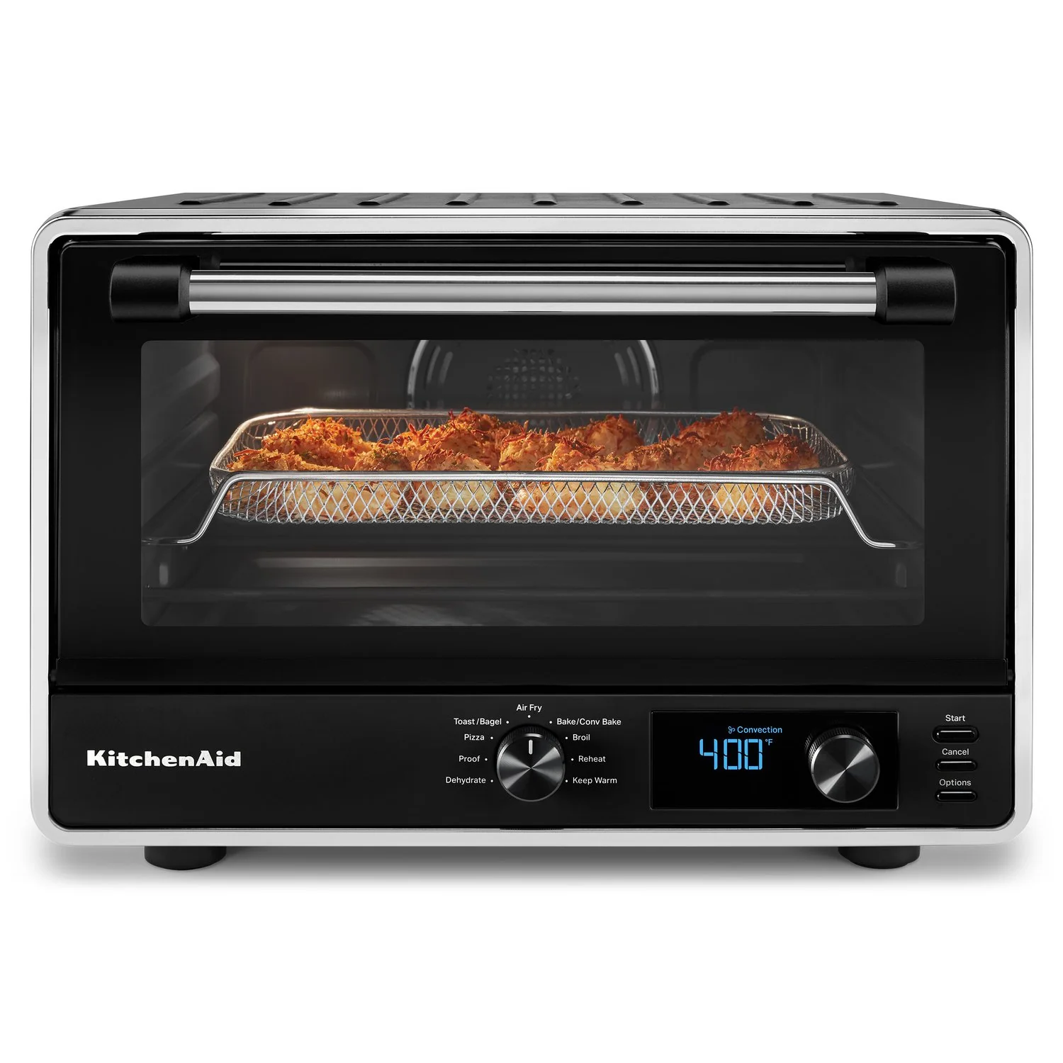 KitchenAid Digital Countertop Oven with Air Fry & Pizza Stone in Black Matte (KCO128BM) - Image 7
