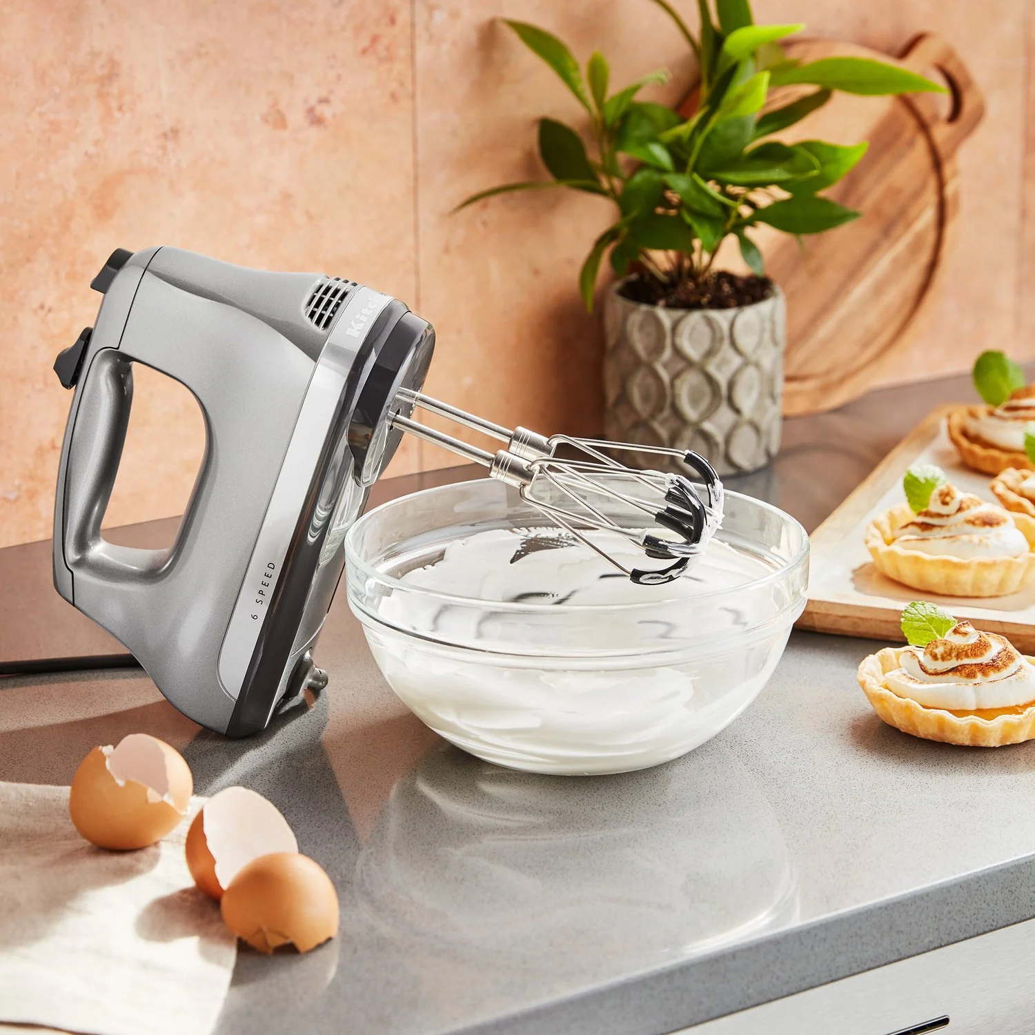 KitchenAid Flex Edge Beater Accessory for Select Hand Mixer (KHMFEB2) - Image 2