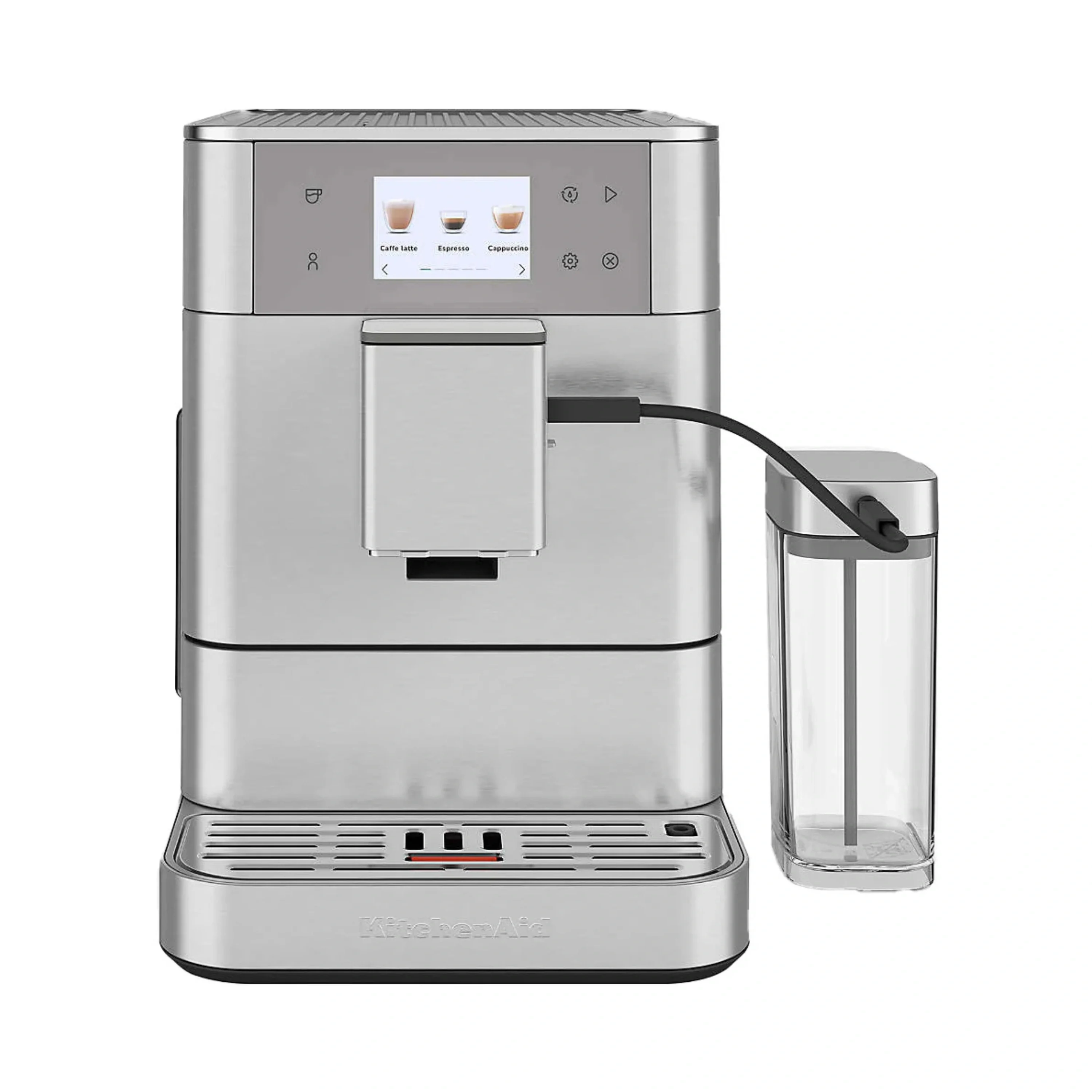 KitchenAid Fully Automatic Espresso Machine KF7 with Milk Container in Stainless Steel (KES8557SX) - Image 5