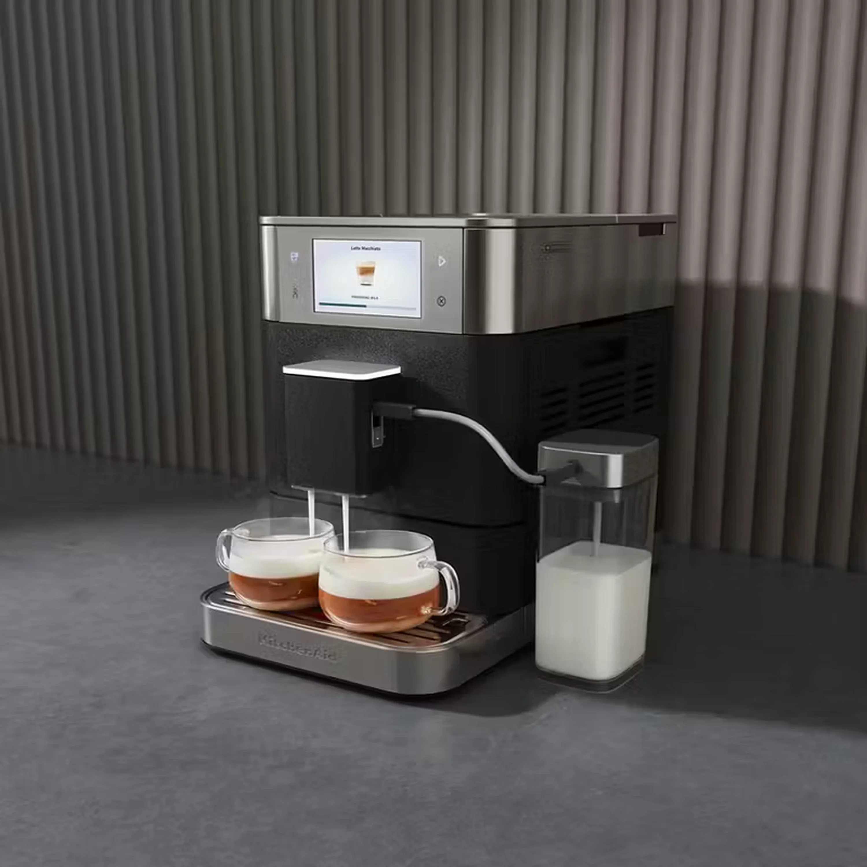 KitchenAid Fully Automatic Espresso Machine KF8 with Milk Container in Juniper (KES8558JP) - Image 3