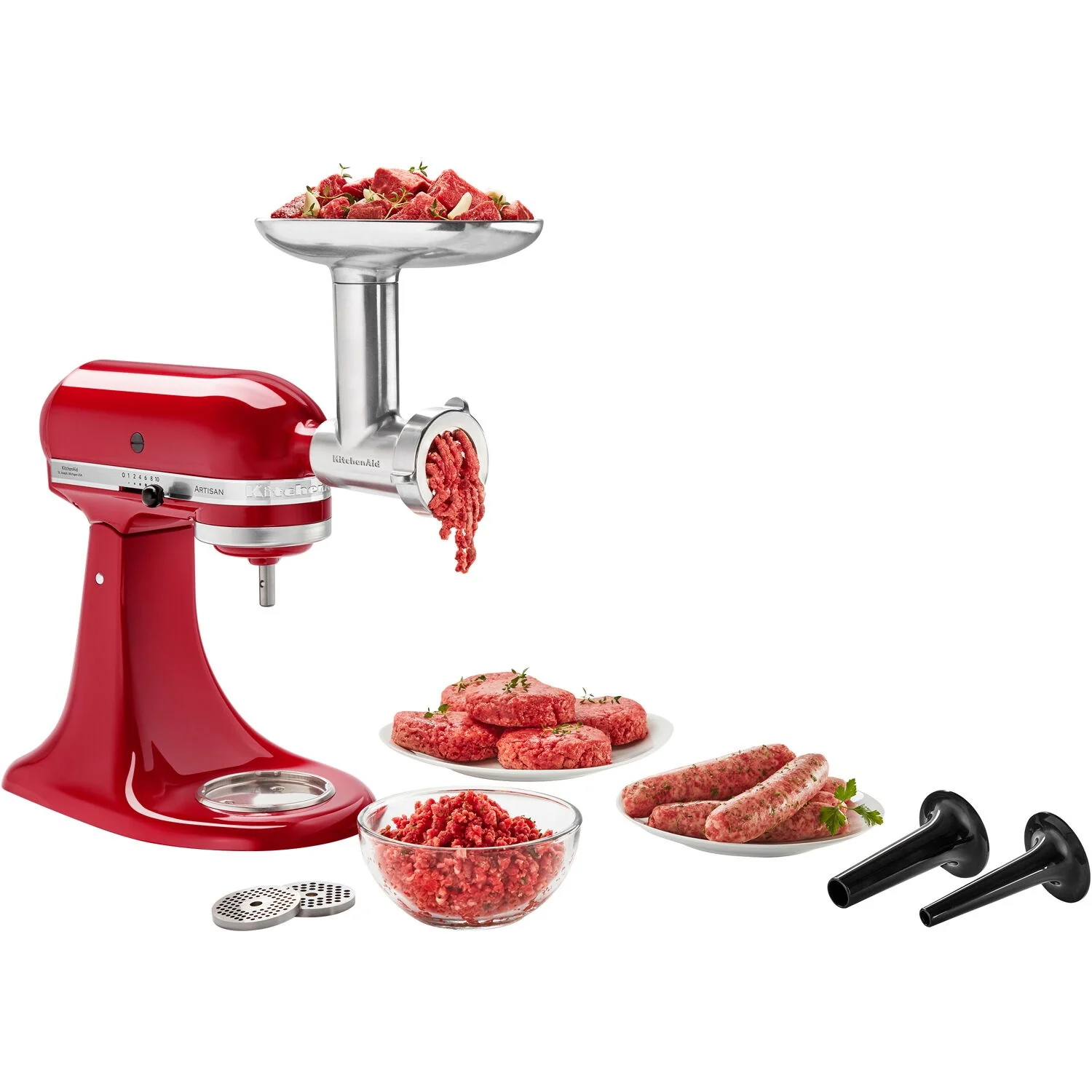 KitchenAid Metal Meat Food Grinder Attachment (KSMMGA) - Image 3
