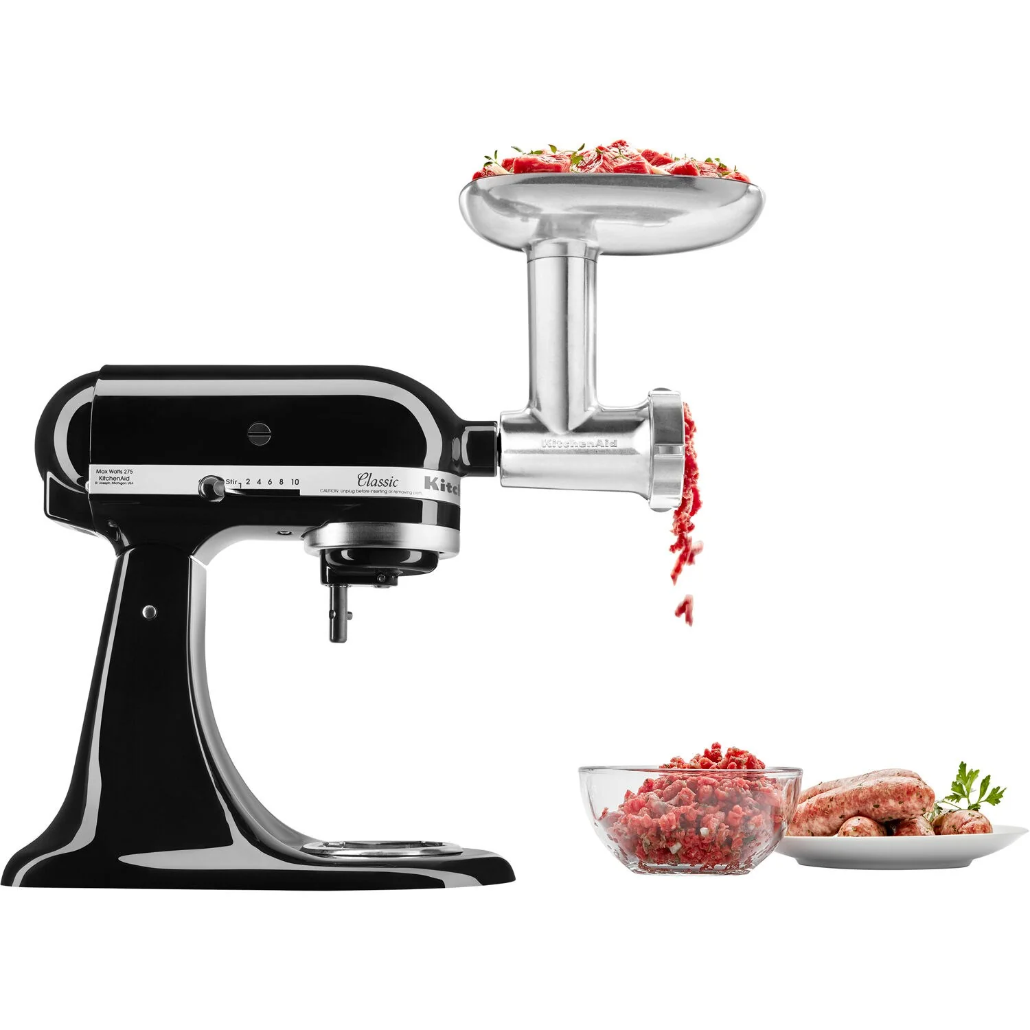 KitchenAid Metal Meat Food Grinder Attachment (KSMMGA) - Image 5