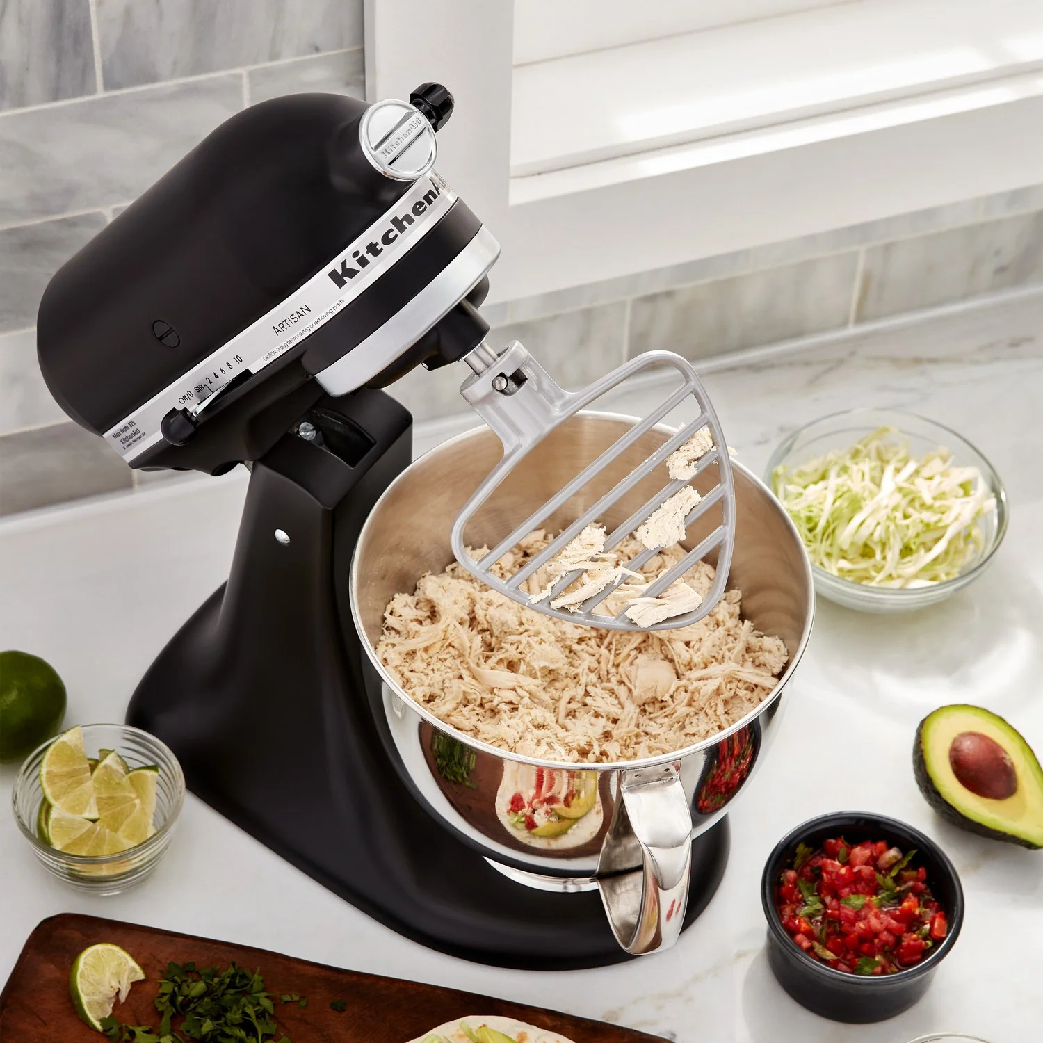 KitchenAid Pastry Beater for 4.5/5Q Tilt Head Stand Mixers in Silver (KSMPB5) - Image 5