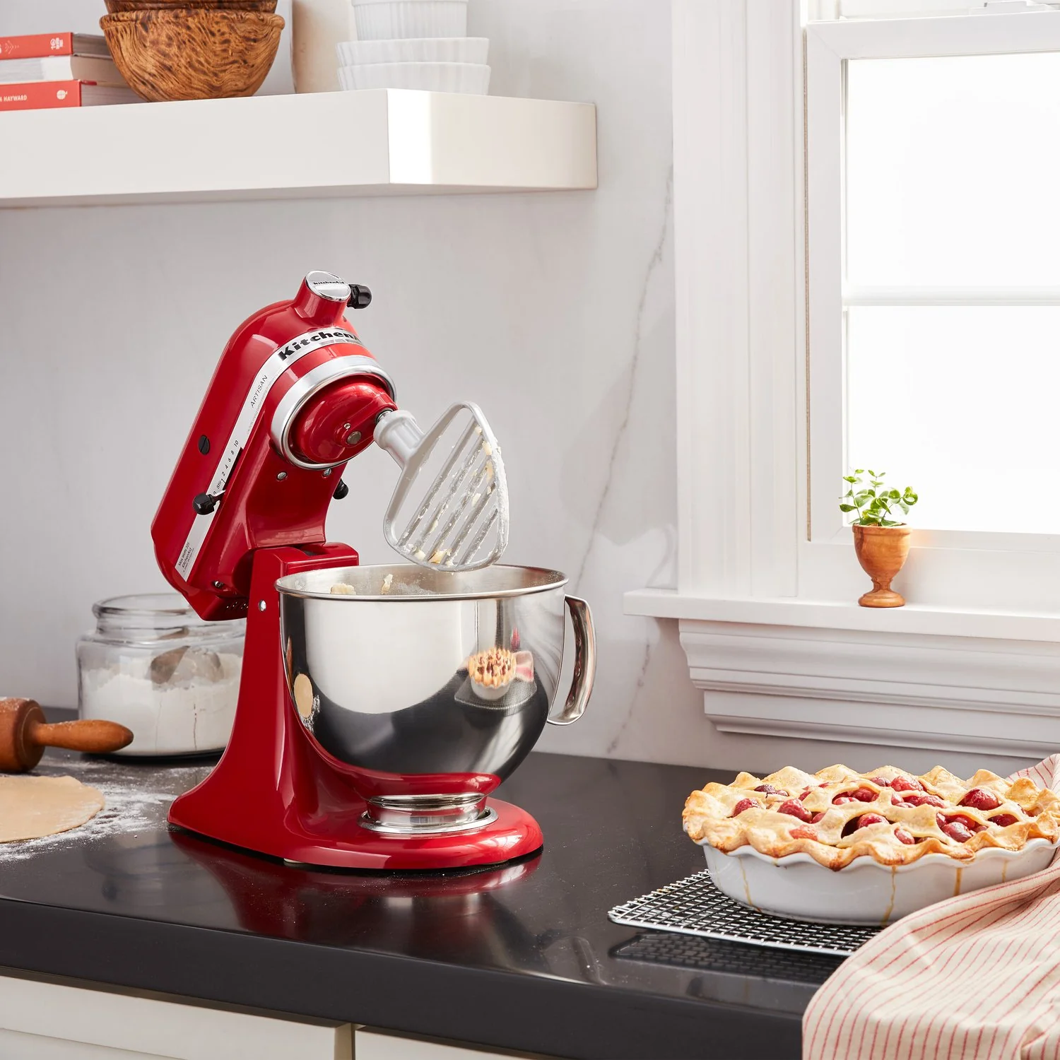KitchenAid Pastry Beater for 4.5/5Q Tilt Head Stand Mixers in Silver (KSMPB5) - Image 7