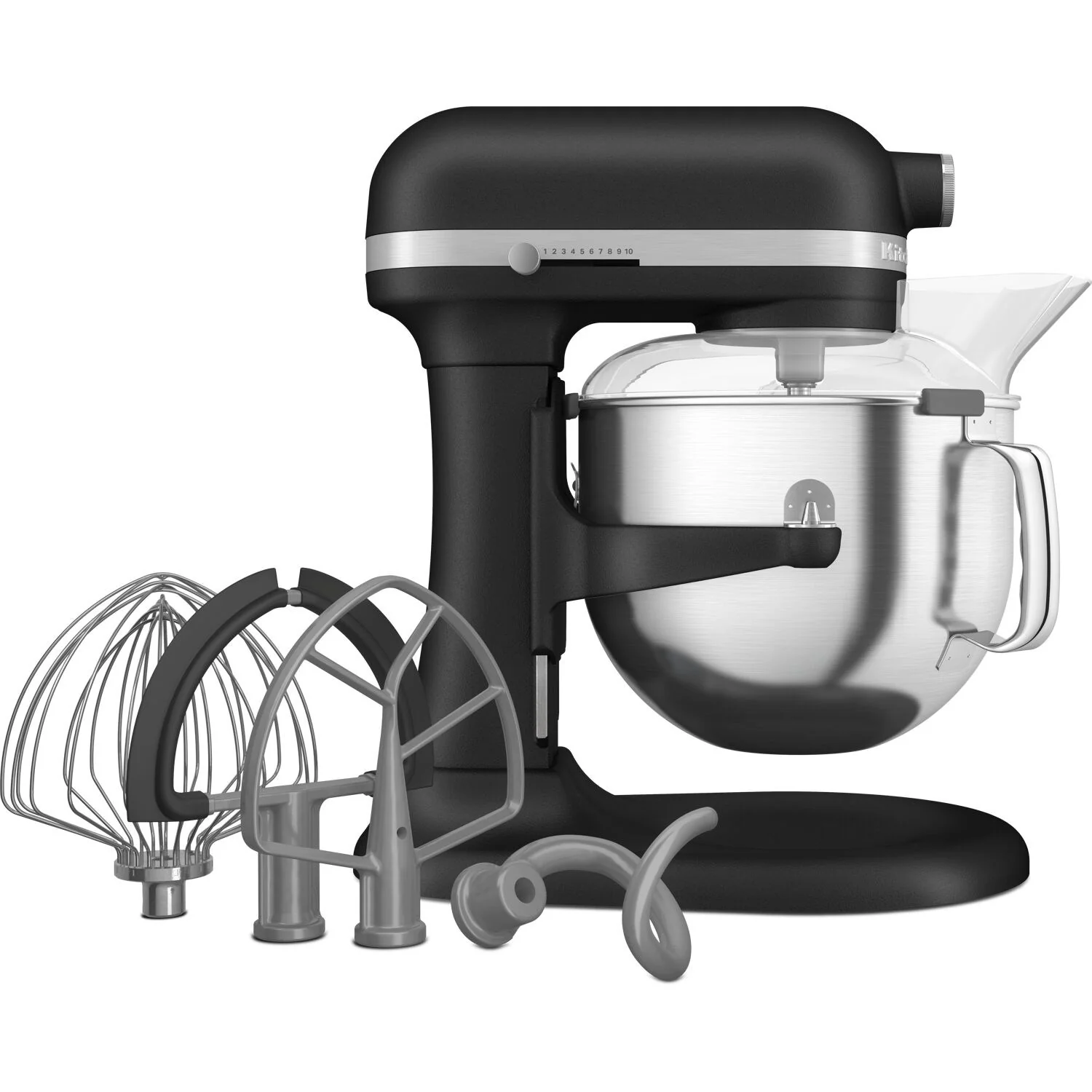 KitchenAid Stand Mixer, 7-Quart Bowl Lift, 11 Speeds in Black (KSM70SKXXBK) - Image 3