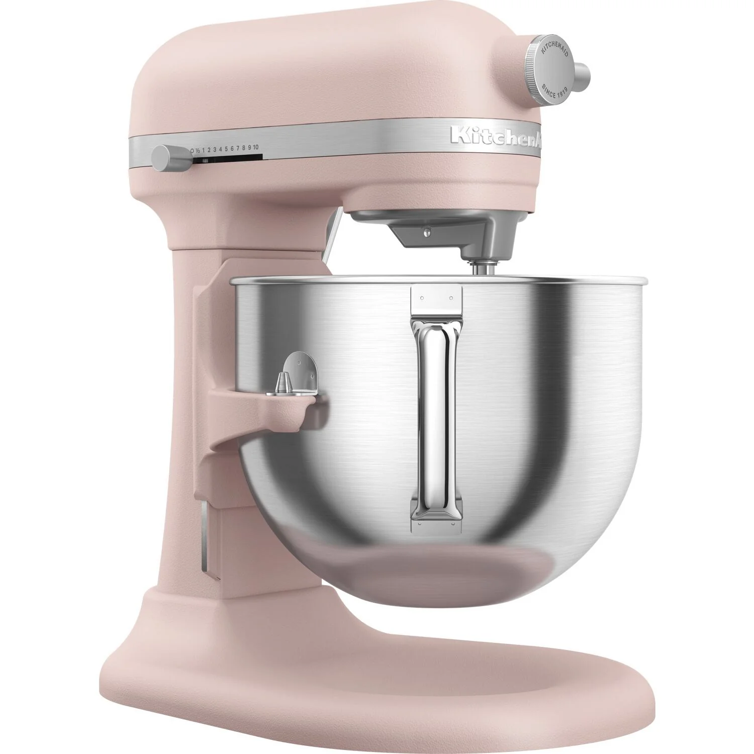 KitchenAid Stand Mixer, 7 Quart Bowl Lift, 11 Speeds in Feather Pink (KSM70SKXXFT) - Image 4