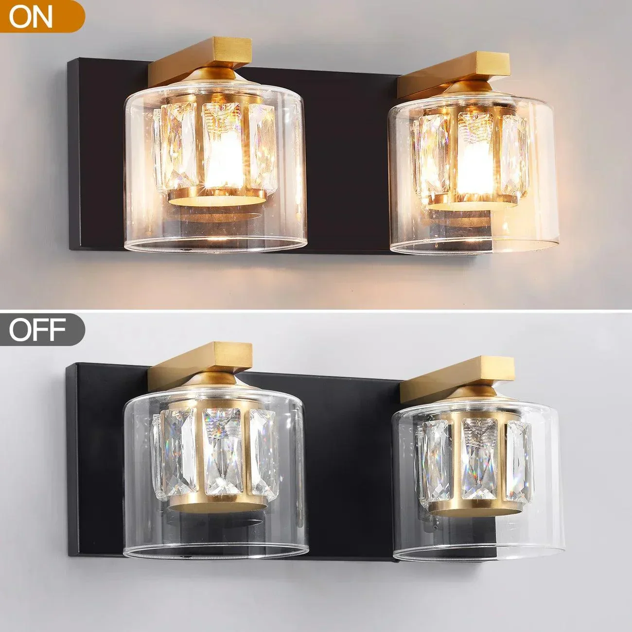 Parrrot Uncle Kolt Modern 2-Light Bathroom Vanity Light - Image 18