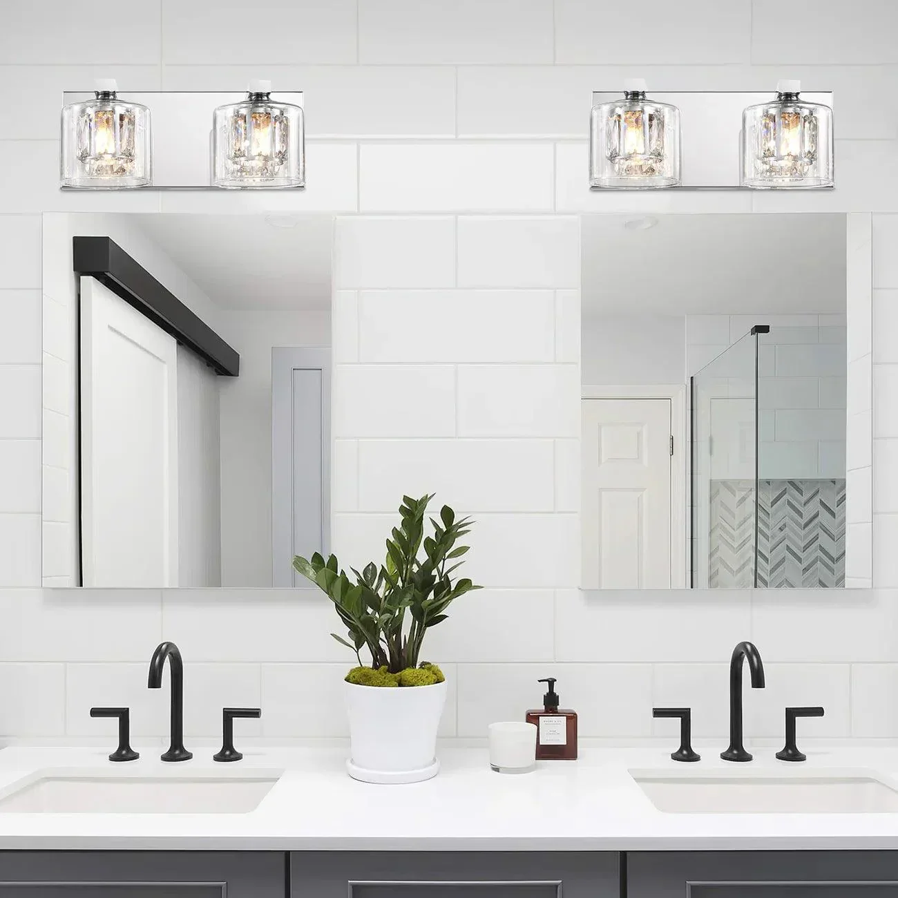 Parrrot Uncle Kolt Modern 2-Light Bathroom Vanity Light - Image 4