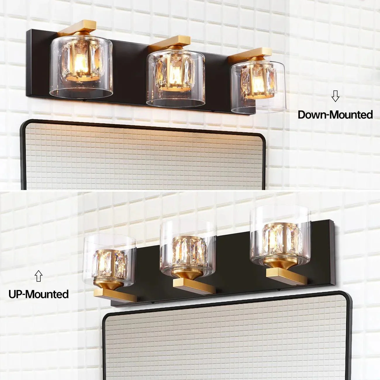 Parrot Uncle Kolt Modern 3-Light Bathroom Vanity Light - Image 21