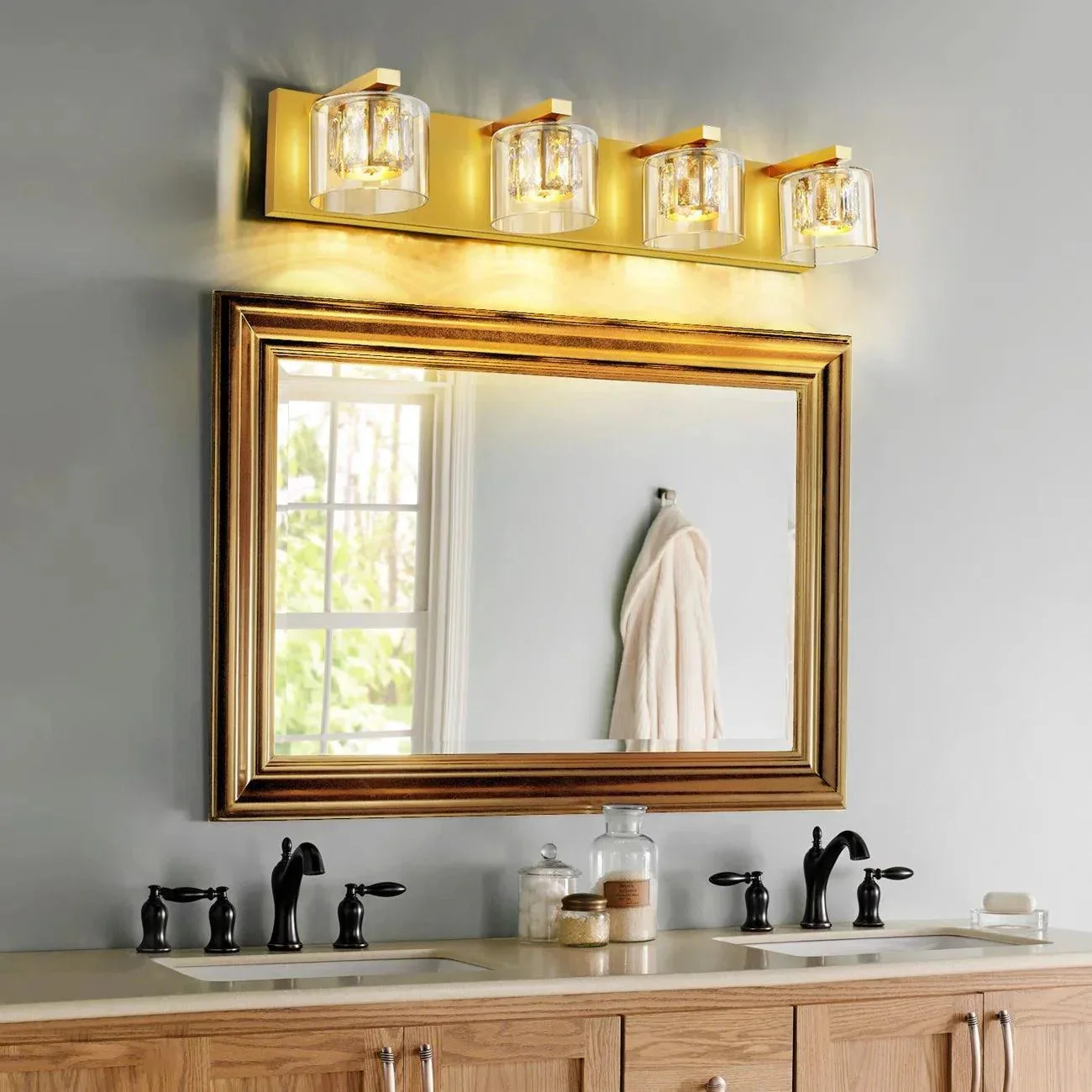 Parrot Uncle Kolt Modern 4-Light Bathroom Vanity Light - Image 18