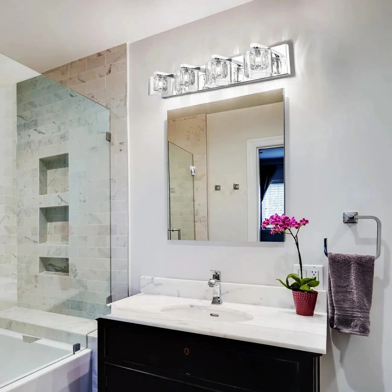 Parrot Uncle Kolt Modern 4-Light Bathroom Vanity Light - Image 6