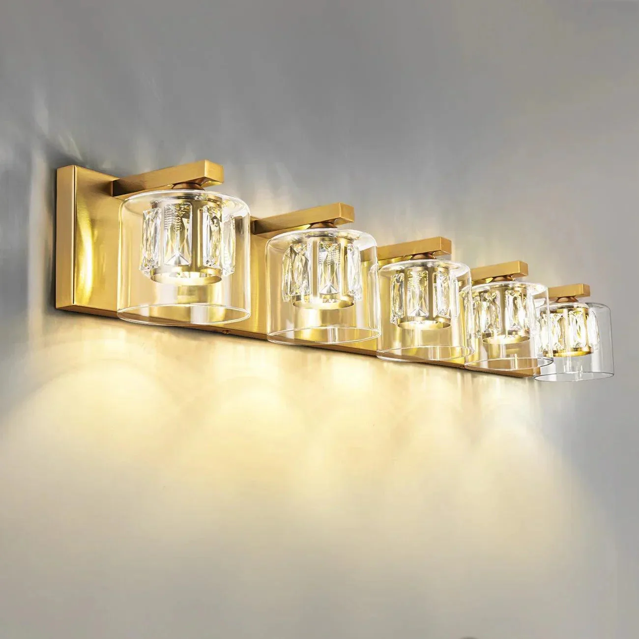 Parrot Uncle Kolt Modern 5-Light Bathroom Vanity Light - Image 14