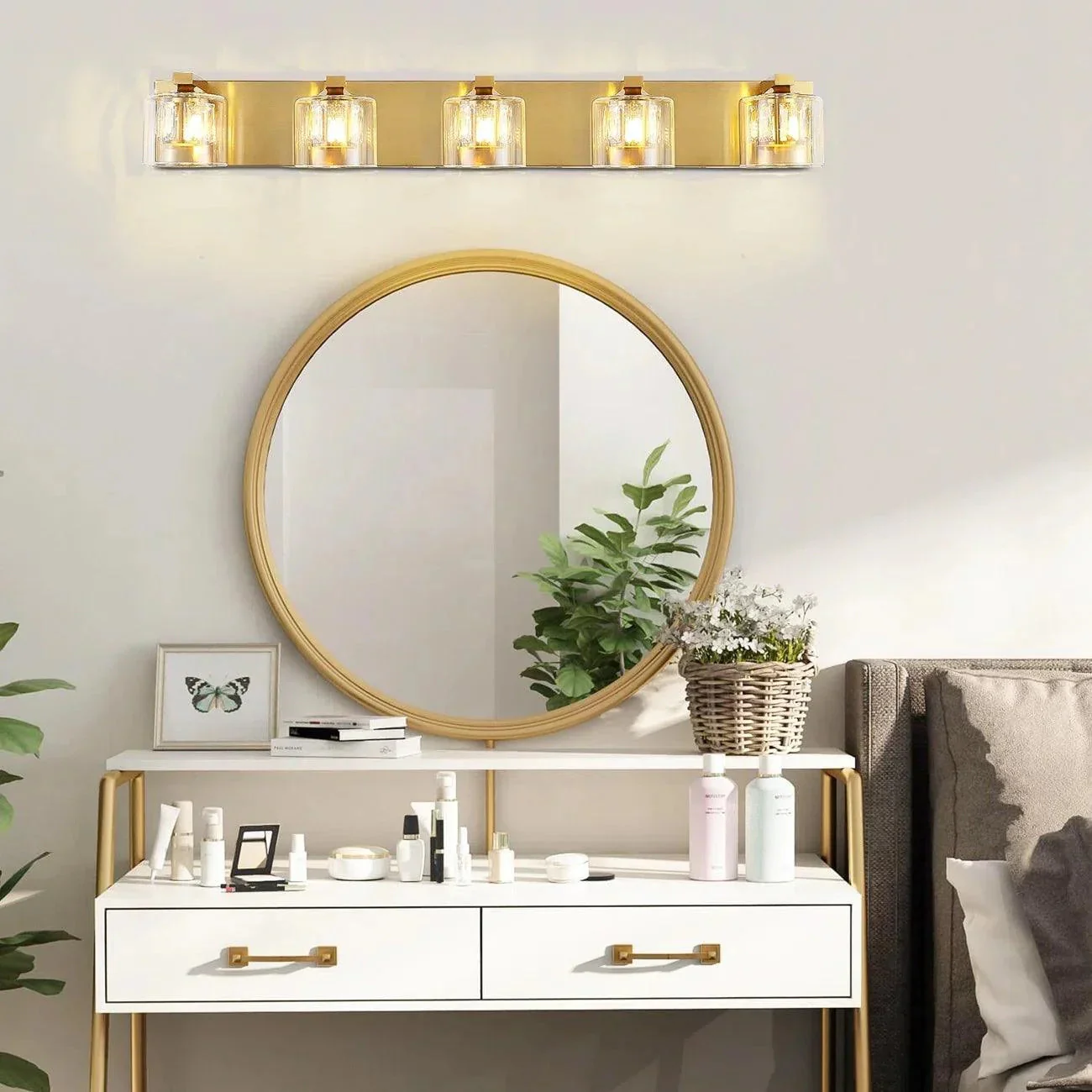 Parrot Uncle Kolt Modern 5-Light Bathroom Vanity Light - Image 16