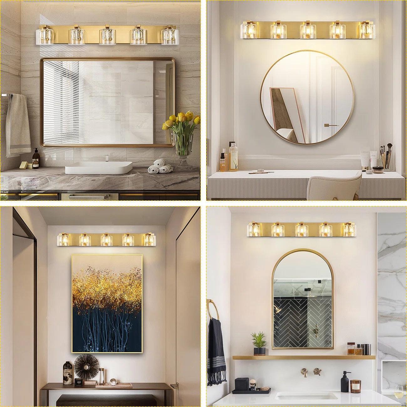Parrot Uncle Kolt Modern 5-Light Bathroom Vanity Light - Image 18