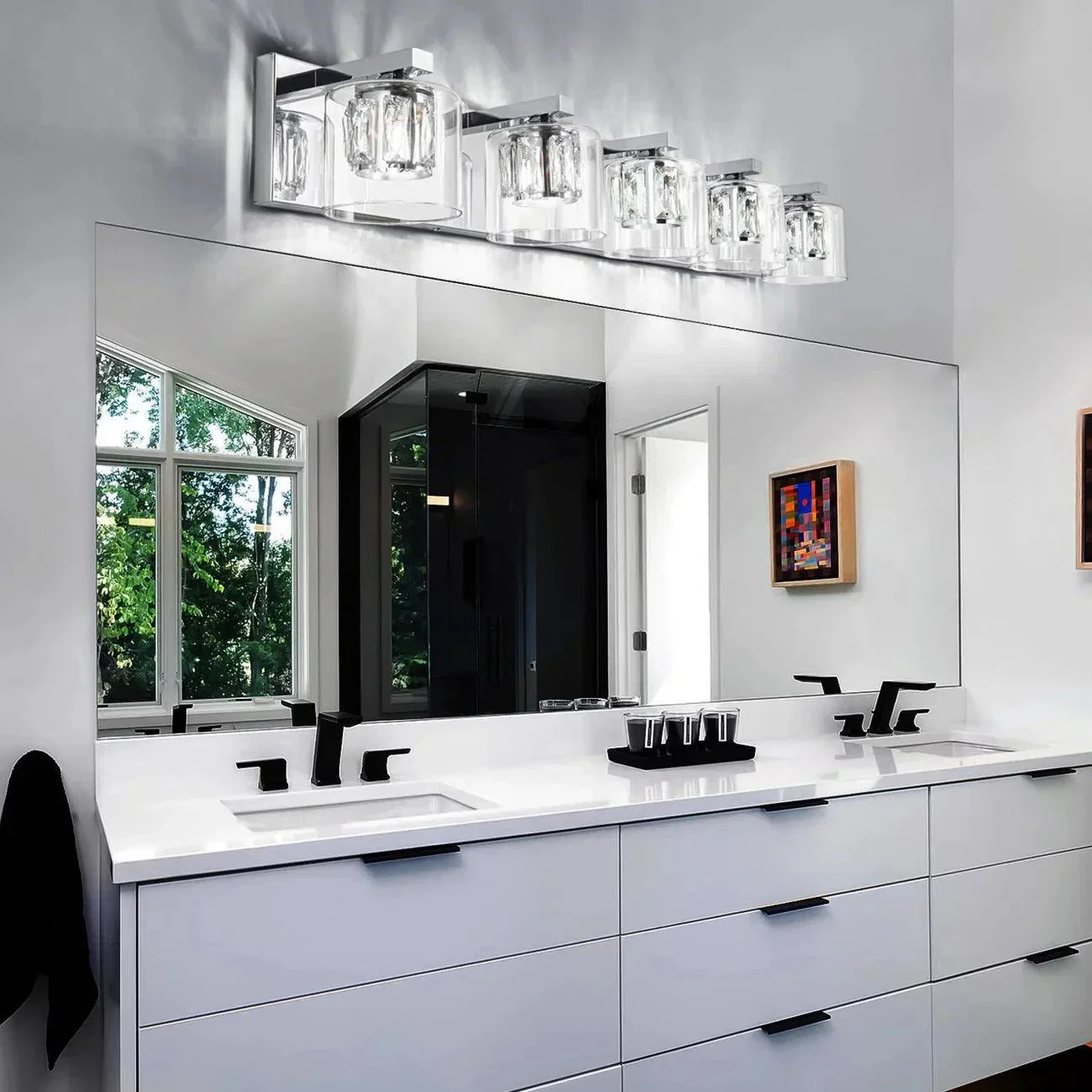 Parrot Uncle Kolt Modern 5-Light Bathroom Vanity Light - Image 2