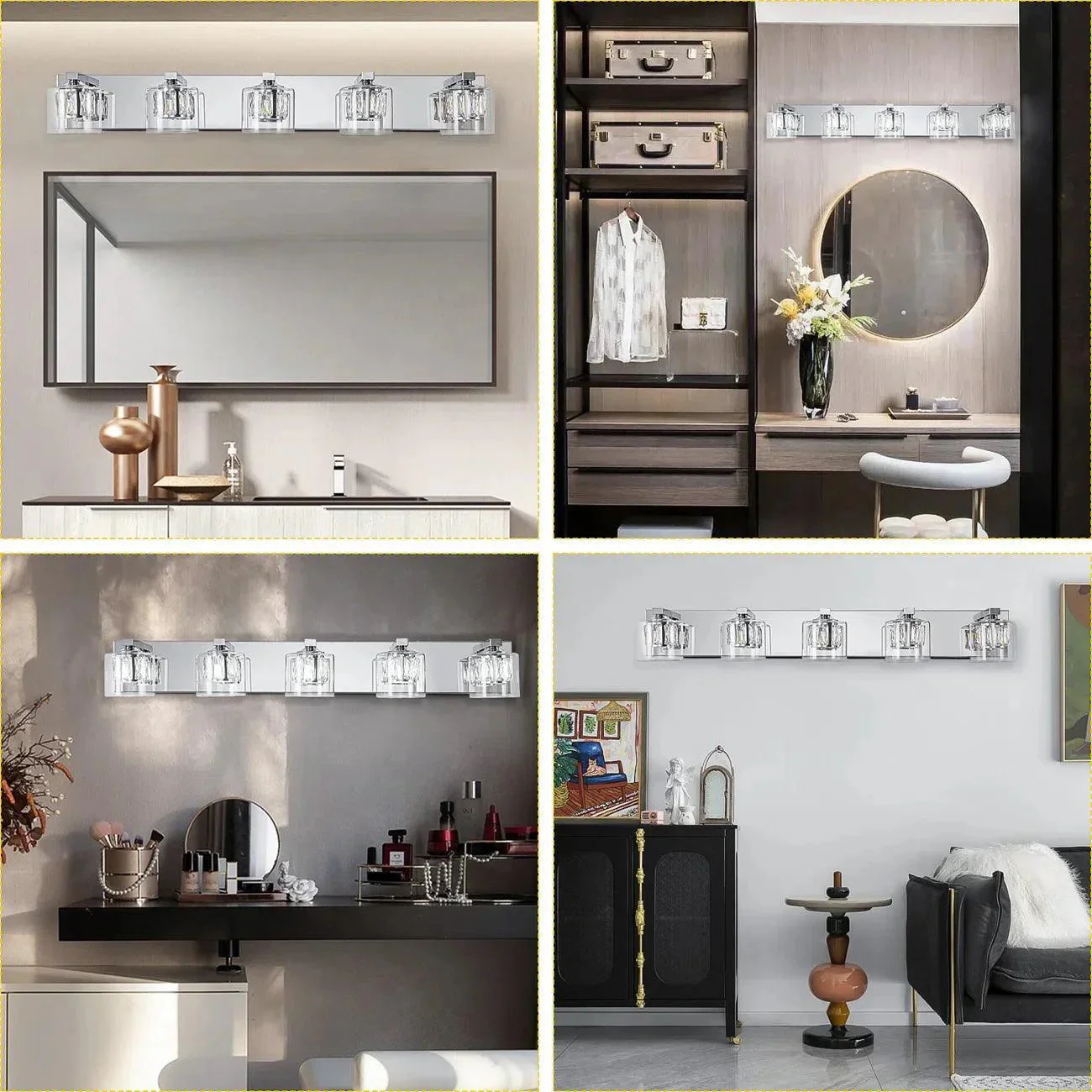 Parrot Uncle Kolt Modern 5-Light Bathroom Vanity Light - Image 4