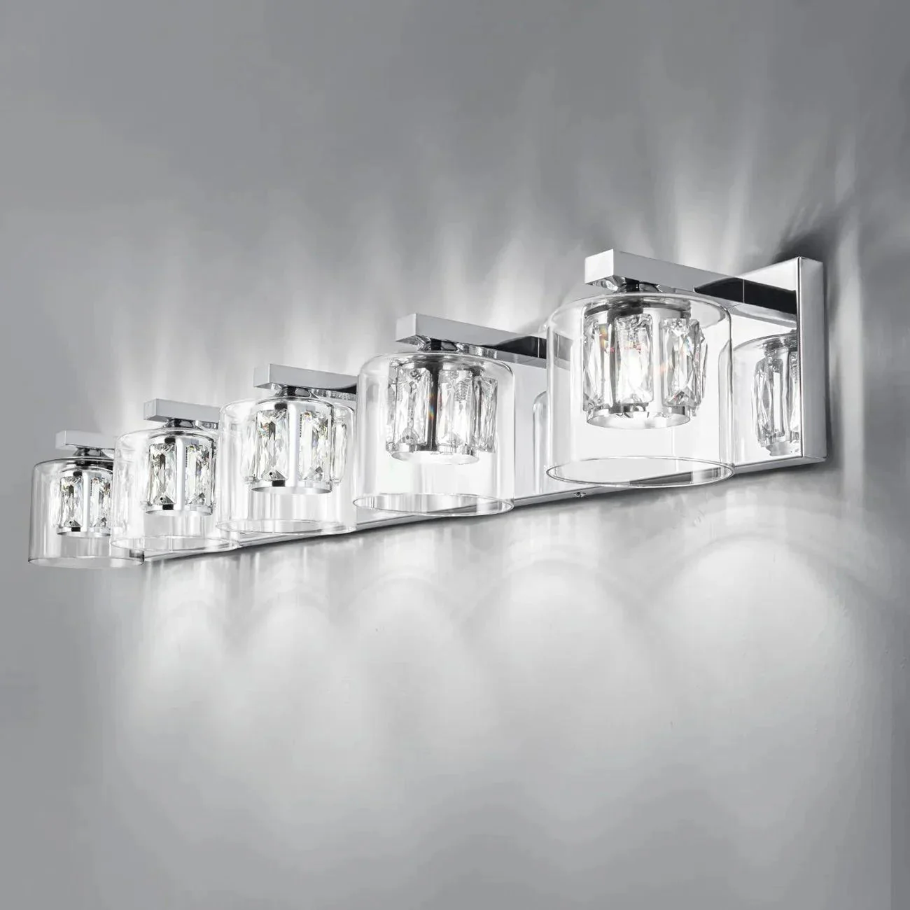 Parrot Uncle Kolt Modern 5-Light Bathroom Vanity Light - Image 5