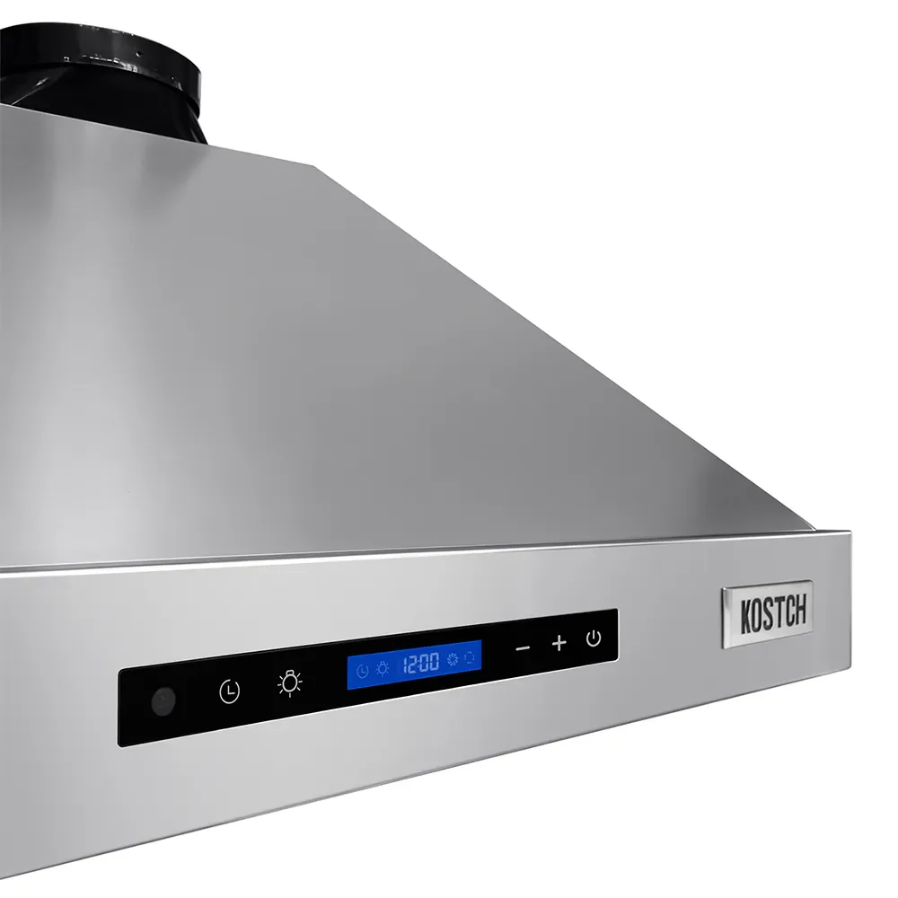 Kostch 30-Inch 600 CFM Convertible Wall-Mounted Range Hood in Stainless Steel (KOS-30RH09M) - Image 4