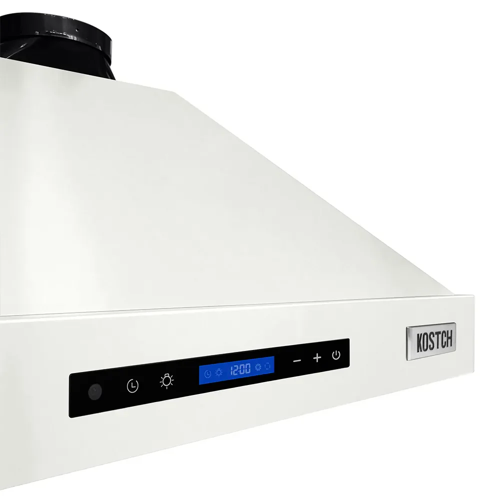 Kostch 30-Inch 600 CFM Convertible Wall-Mounted Range Hood in White (KOS-30RH09M) - Image 5