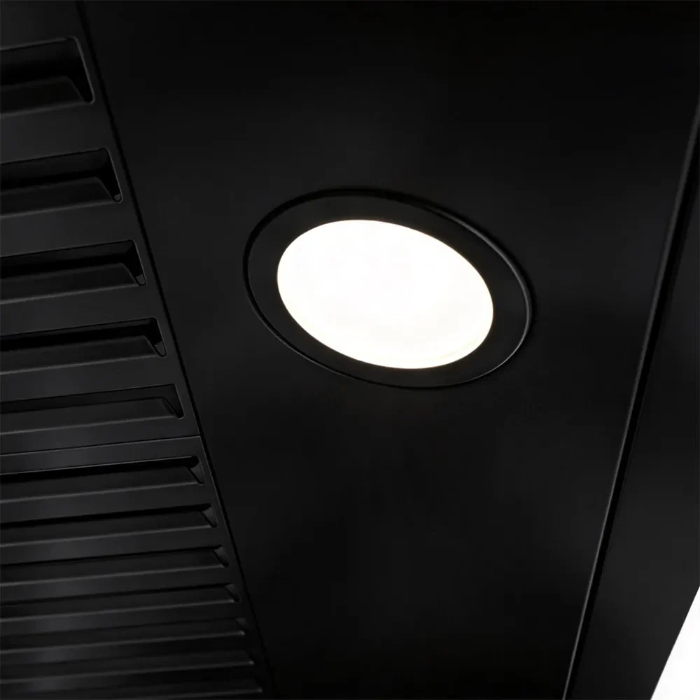 Kostch 36-Inch 600 CFM Convertible Wall-Mounted Range Hood in Black (KOS-36RH09M) - Image 4
