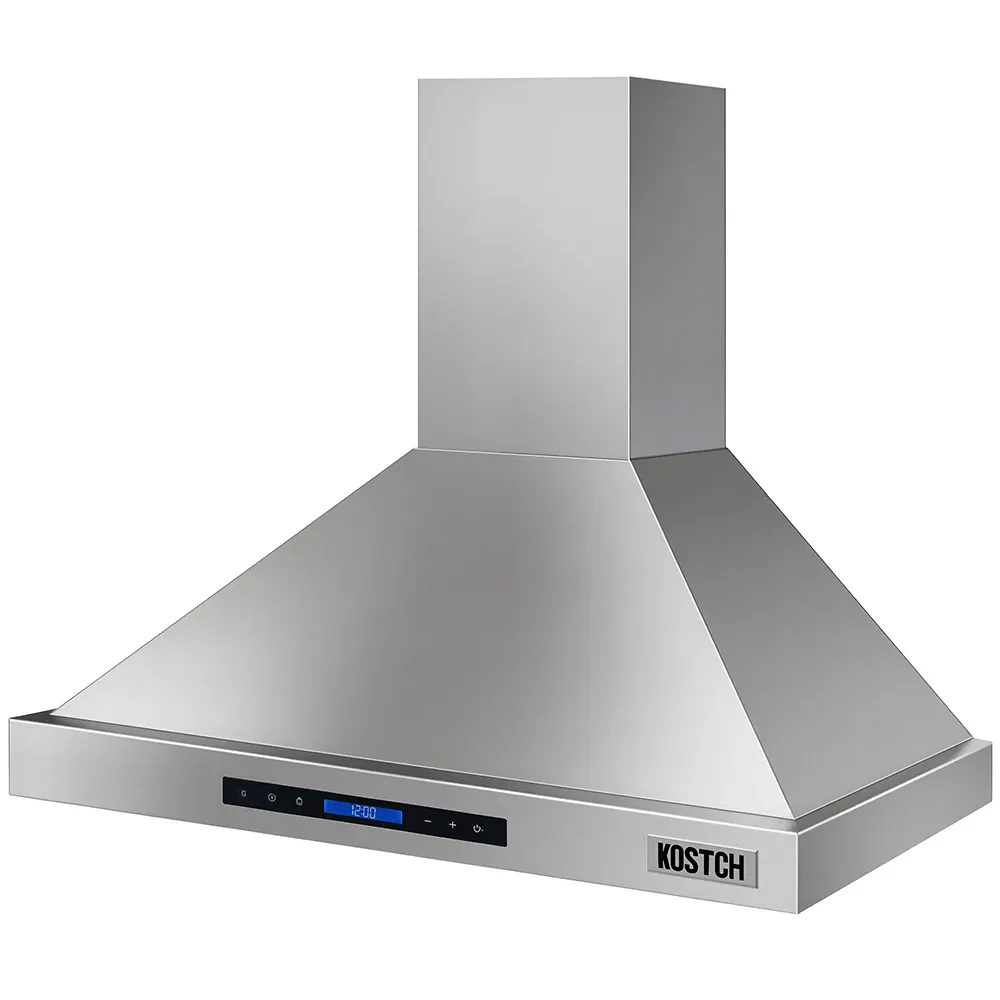 Kostch 36-Inch 600 CFM Convertible Wall-Mounted Range Hood in Stainless Steel (KOS-36RH09M) - Image 4