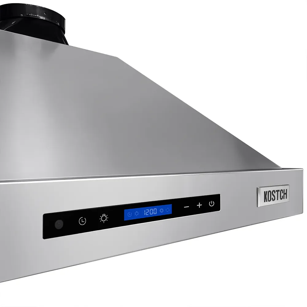 Kostch 36-Inch 600 CFM Convertible Wall-Mounted Range Hood in Stainless Steel (KOS-36RH09M) - Image 7