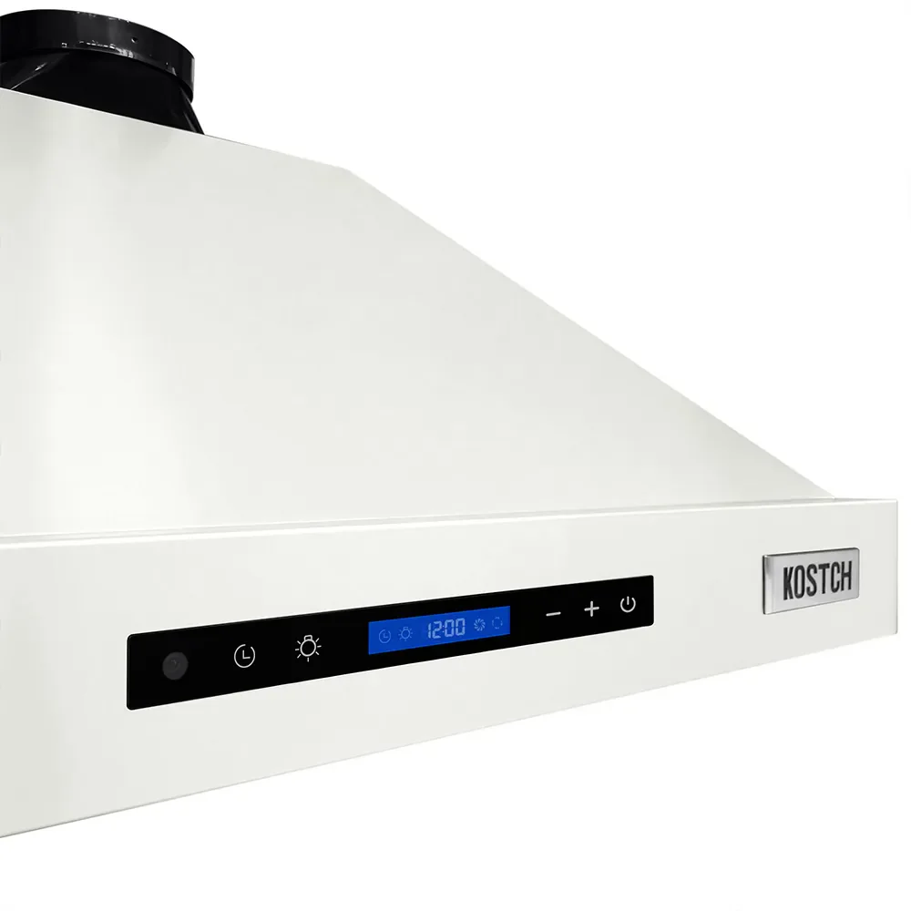 Kostch 36-Inch 600 CFM Convertible Wall-Mounted Range Hood in White (KOS-36RH09M) - Image 4