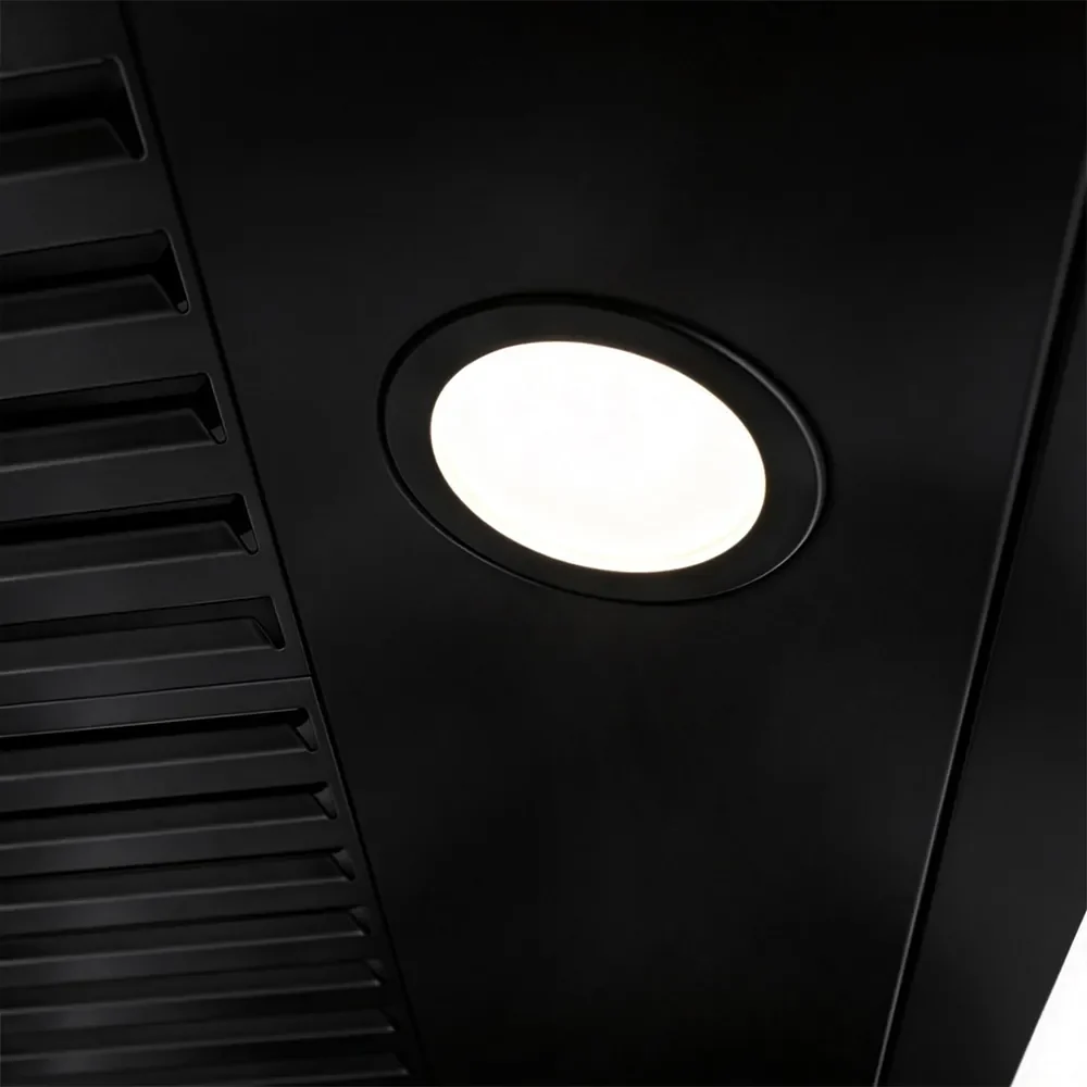 Kostch 48-Inch 1200 CFM Convertible Wall-Mounted Range Hood in Black (KOS-48RH09M) - Image 5
