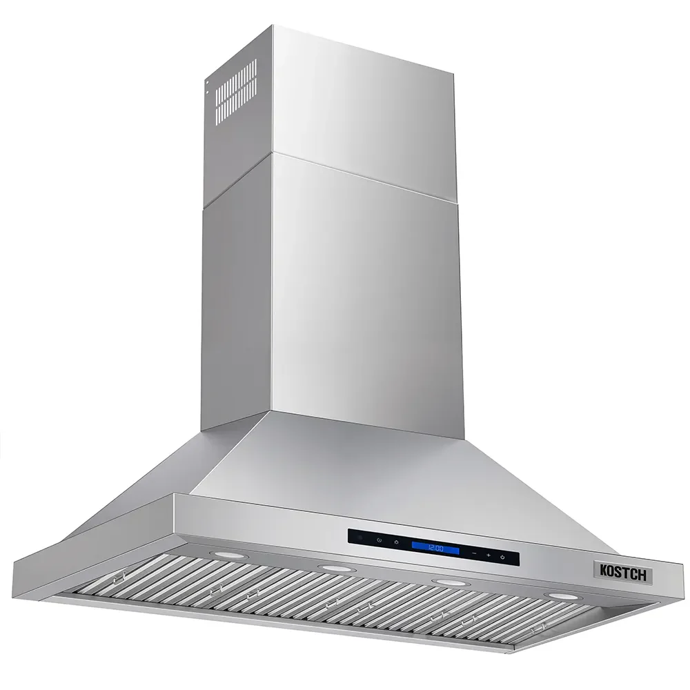 Kostch 48-Inch 1200 CFM Convertible Wall-Mounted Range Hood in Stainless Steel (KOS-48RH09M) - Image 3